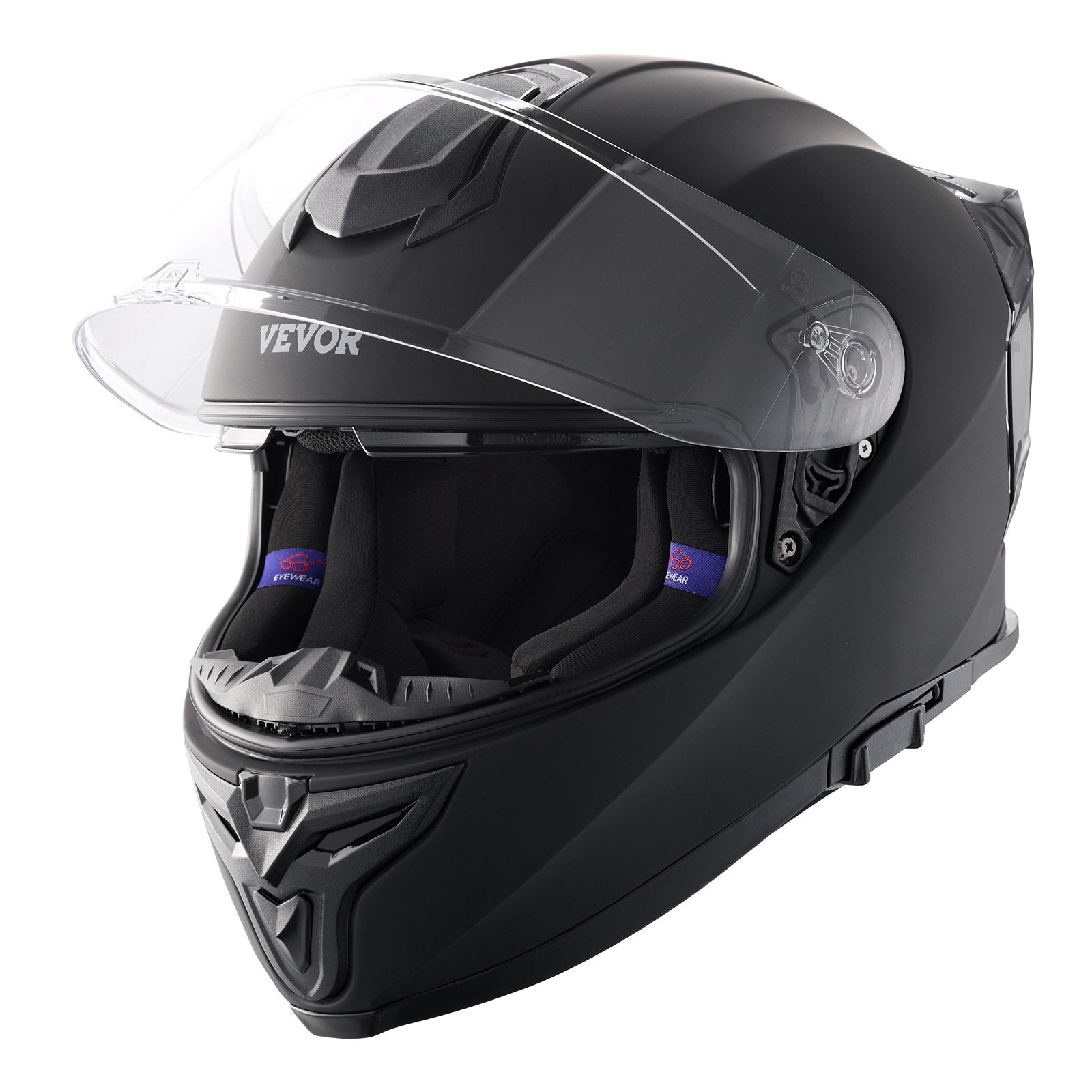 Motorcycle Helmet Full Face ABS Smart Street Bluetooth Slot Size XL