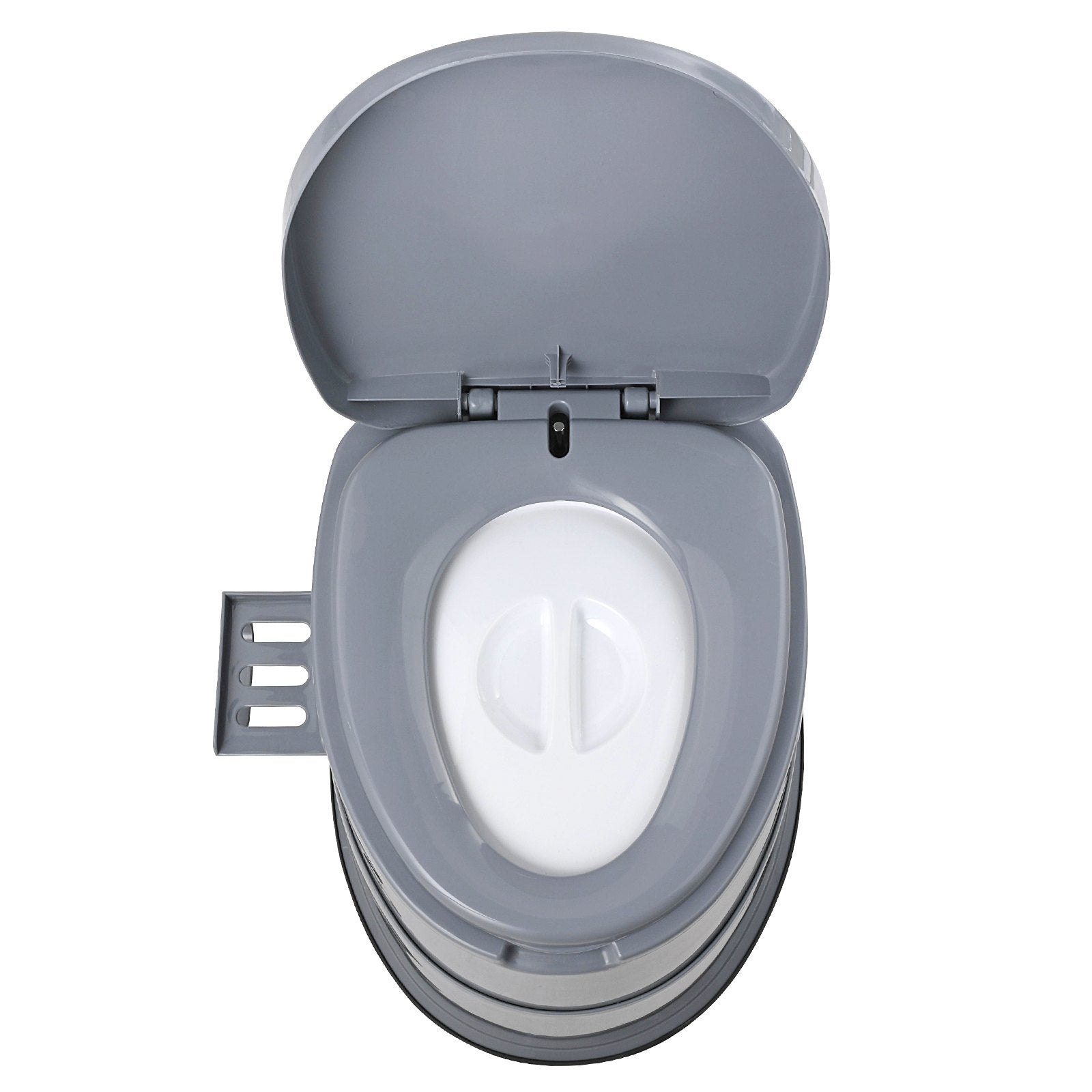 Portable Camping Toilet Porta Potty 5L Detachable Bucket Dual Lids