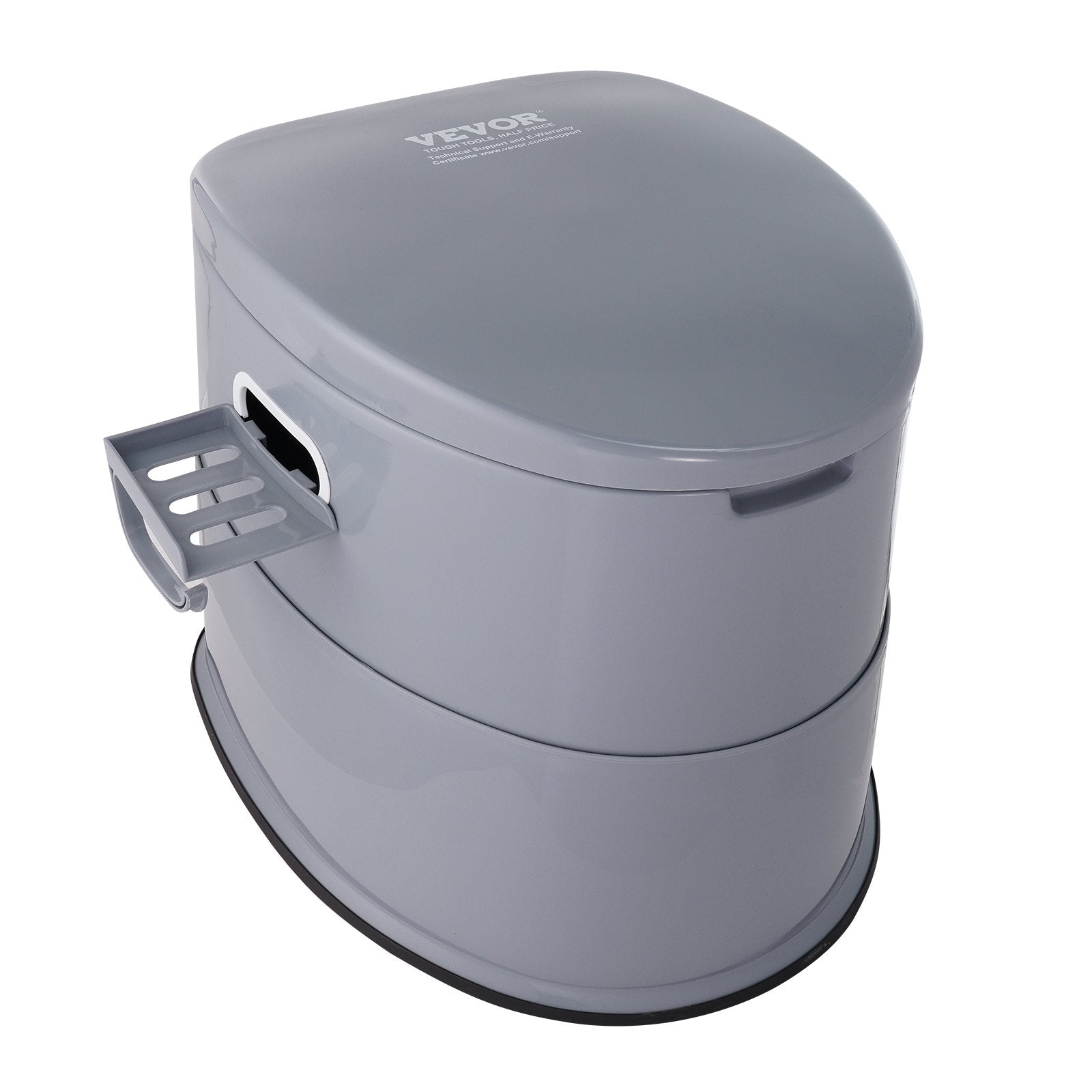 Portable Camping Toilet Porta Potty 5L Detachable Bucket Dual Lids