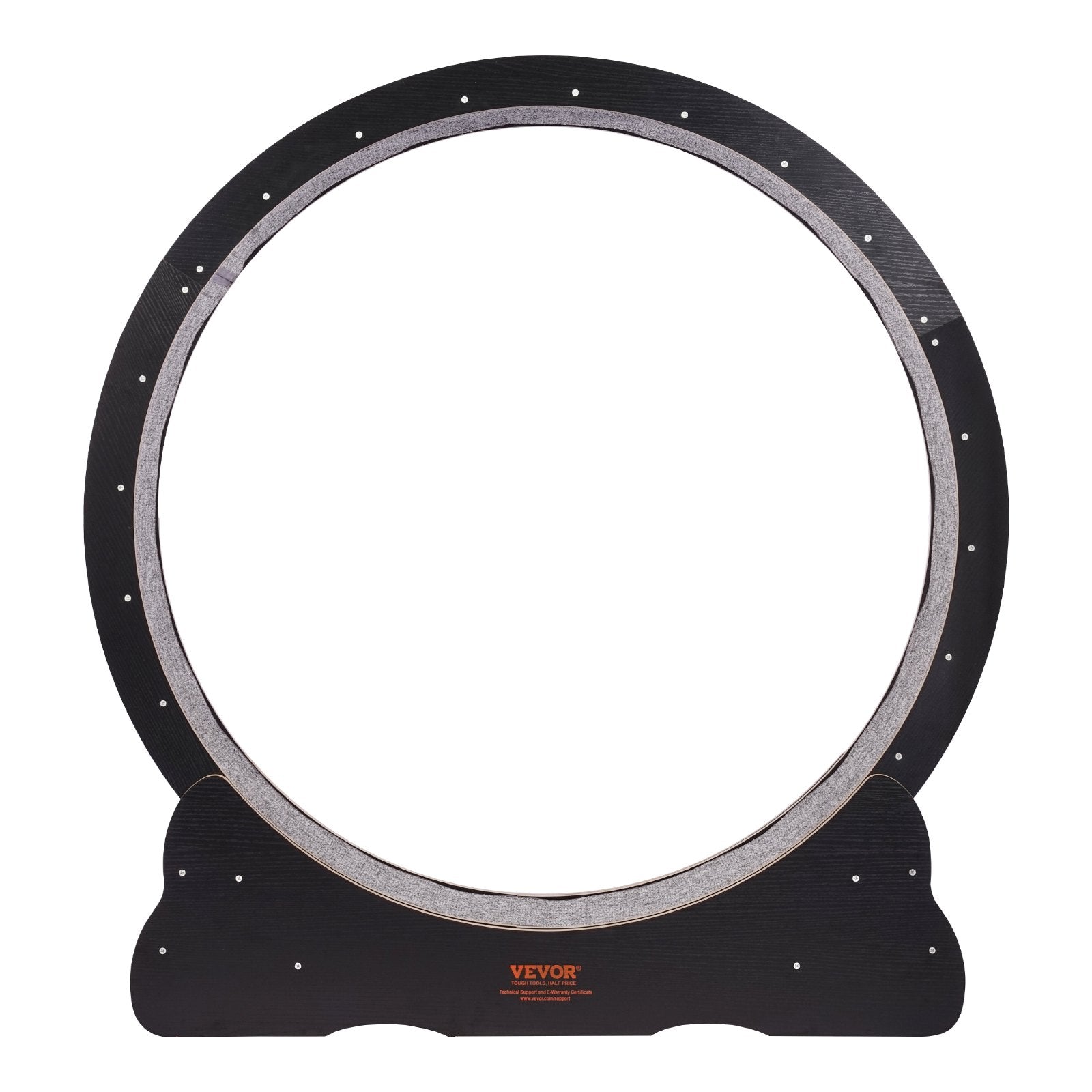 Wooden Cat Exercise Wheel 1100mm, Large Indoor Treadmill with Carpet & Teaser