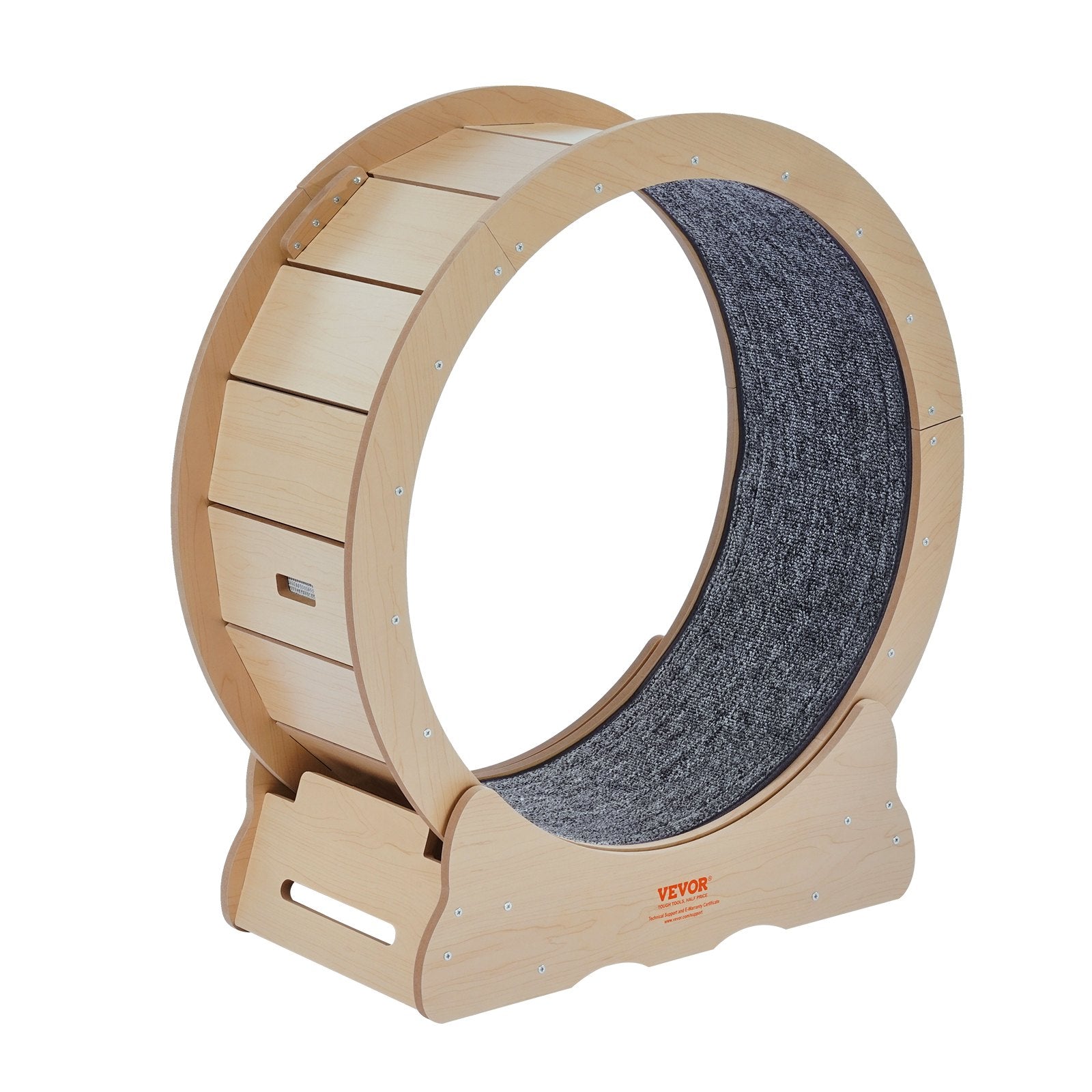 Cat Exercise Wheel 29.5in Large Treadmill Detachable Carpet Cat Teaser