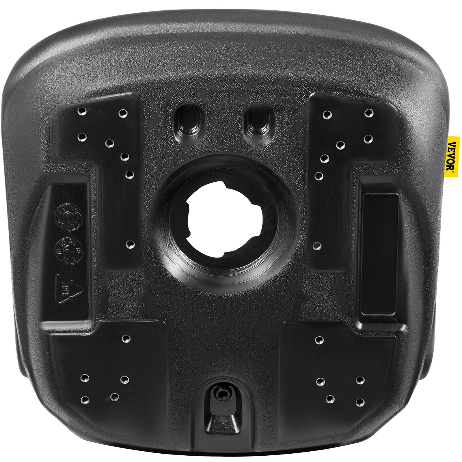 Yamaha Tractor Seat High Back Mower Seat Black Vinyl Forklift Drain Hole