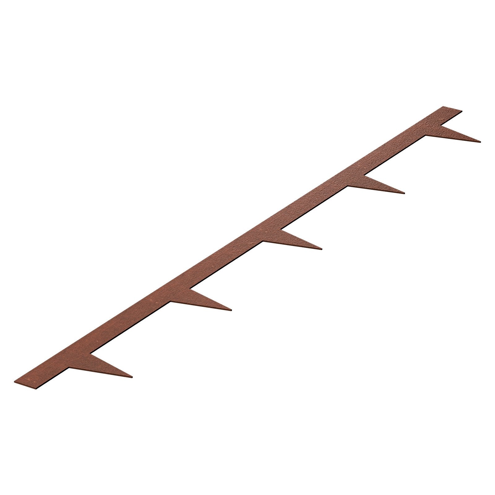 Steel Landscape Edging 10-Pack 40x4.5" Weather-Resistant Bendable Garden Border
