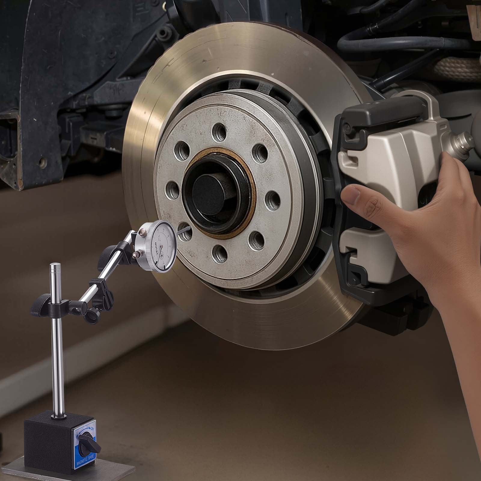 Dial Test Indicator 0.03mm Accuracy 0-25.4mm Range Large Dial Precision