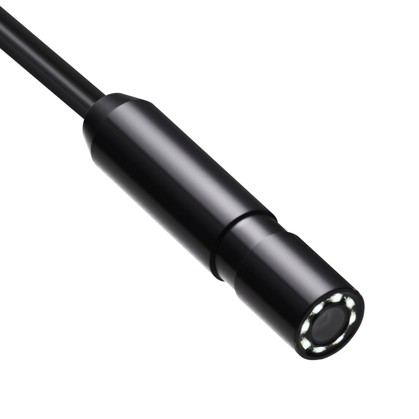 1920P Endoscope Camera w/ Light, Android & iOS, 8 LED, 5m Cable, IP67