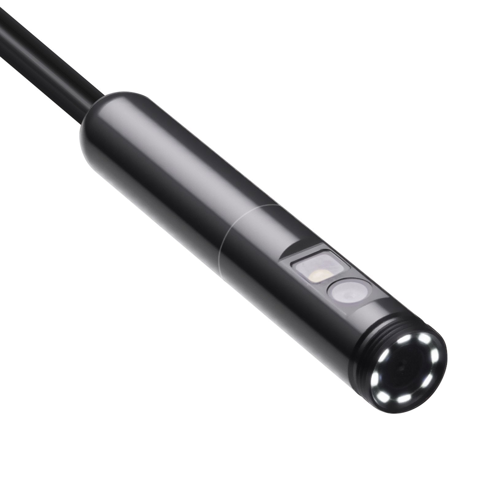 Endoscope Camera Dual Lens 1920P HD 8+1 LED 2X Zoom 3m IP67 Android iOS