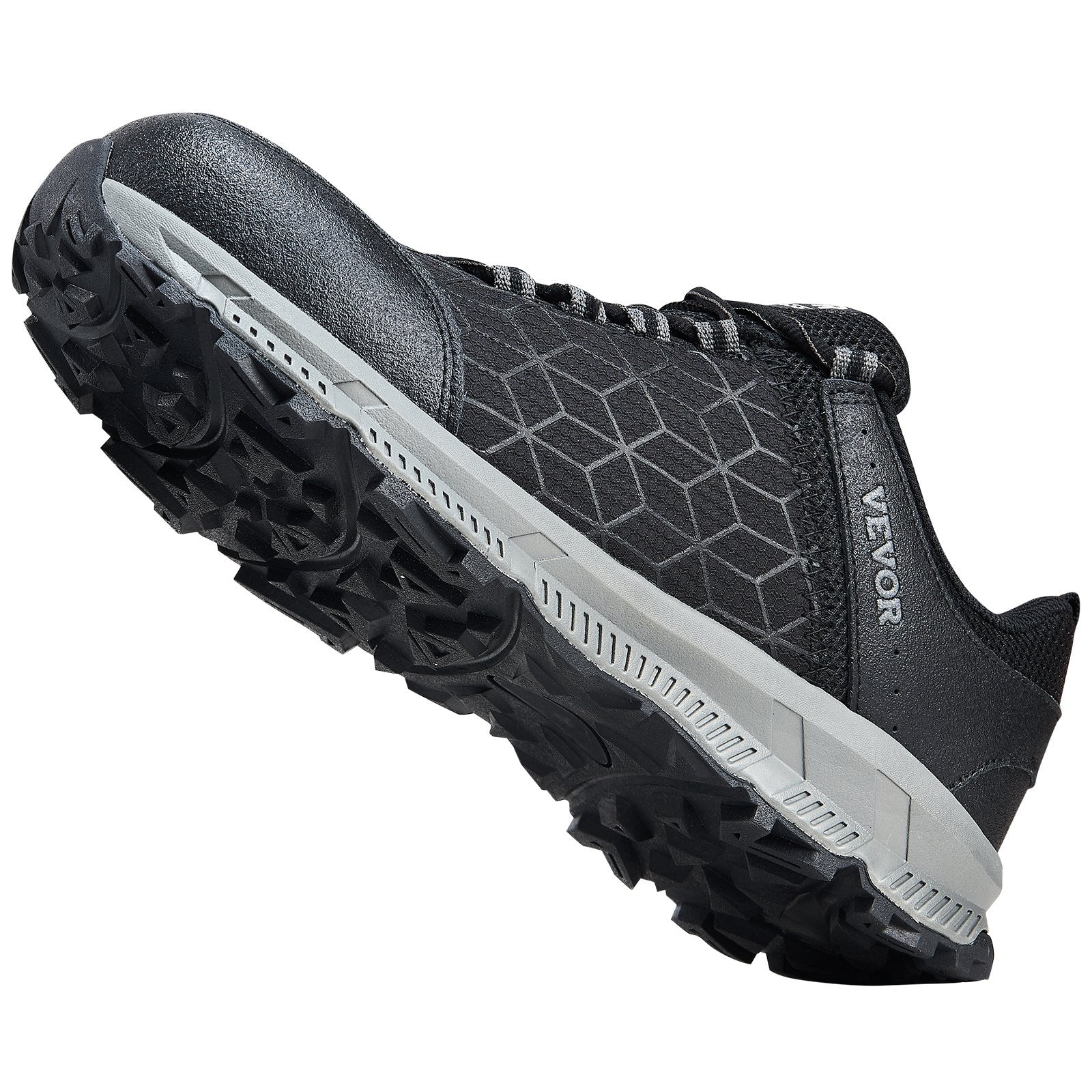 Steel Toe Shoes for Men US 11 Cushion Sport Safety Athletic Work Sneakers Black