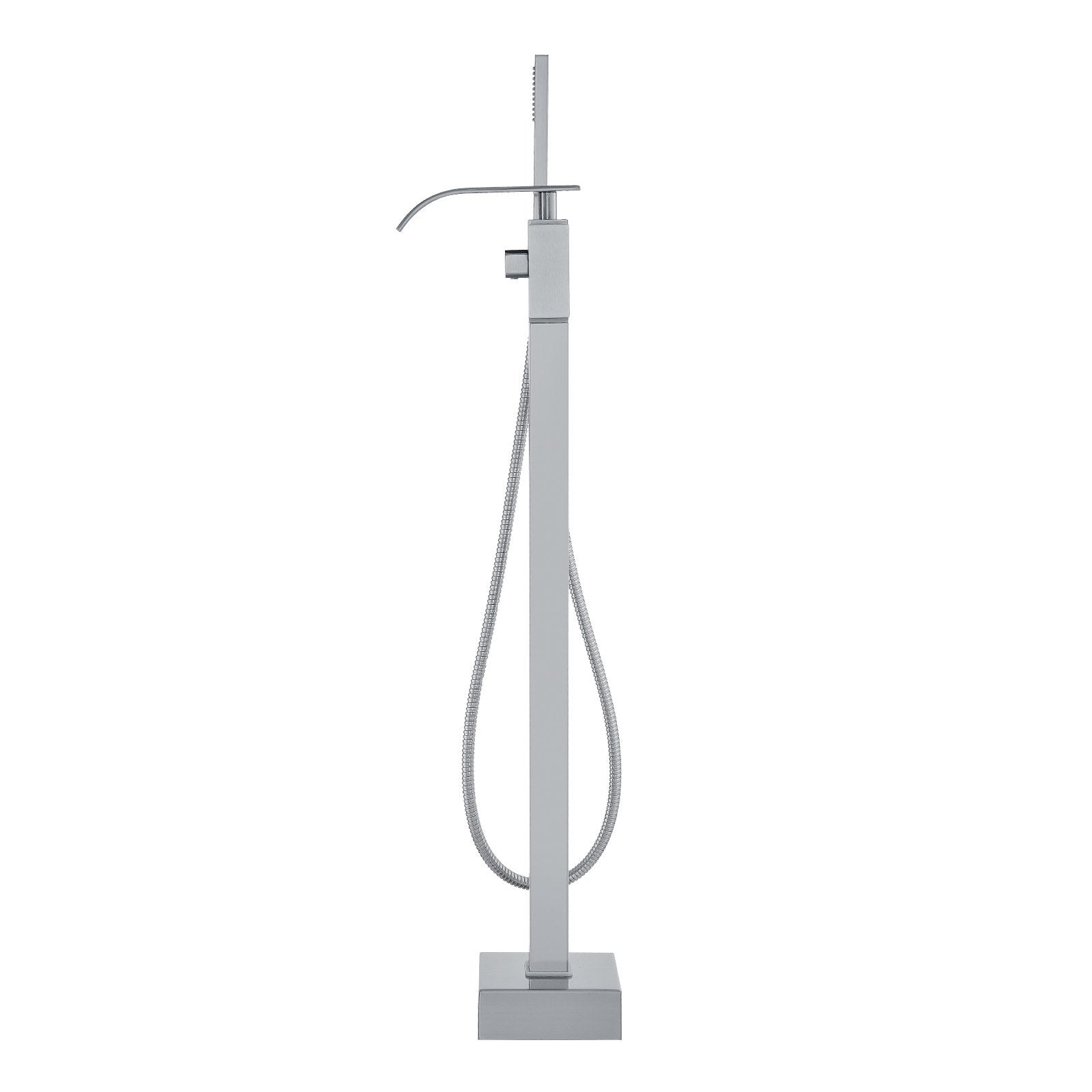 Freestanding Bathtub Faucet Floor Mount 360° Swivel Dual Mode