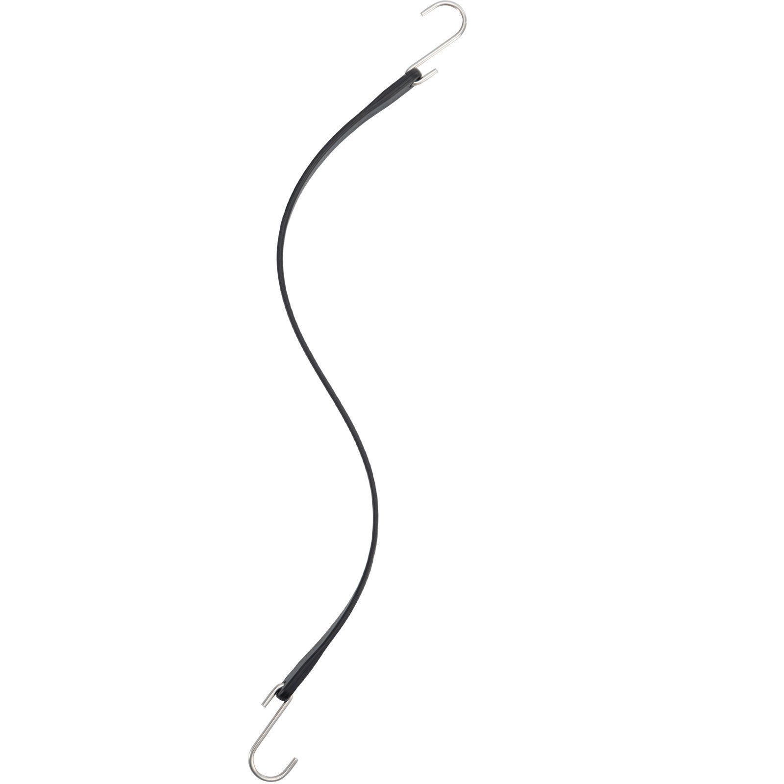 Rubber Bungee Cords 53 Pack 55.34cm Weatherproof Tie Down Straps w/Crimped Hooks