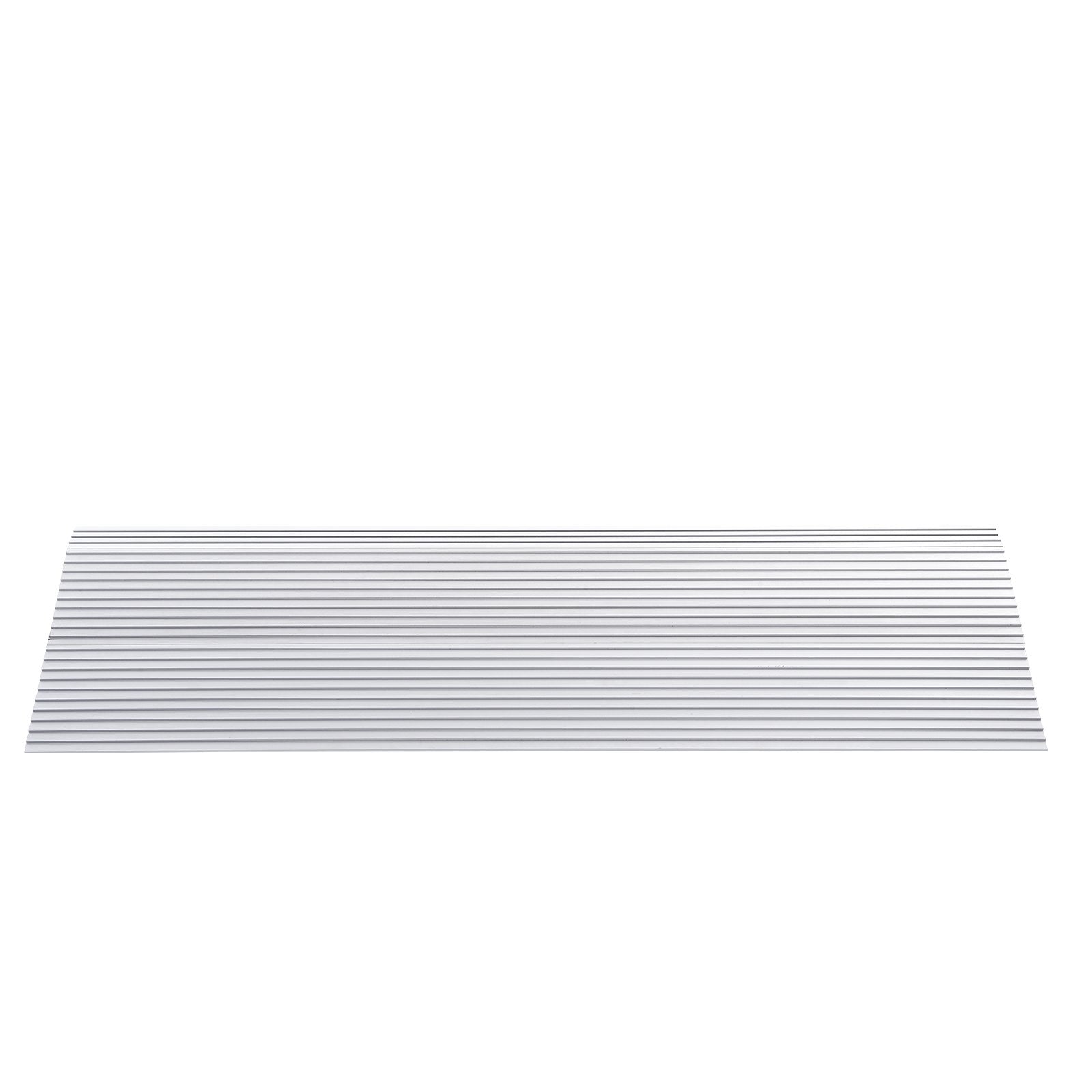 2" Rise Aluminum Door Threshold Ramp 800lb Capacity for Wheelchairs