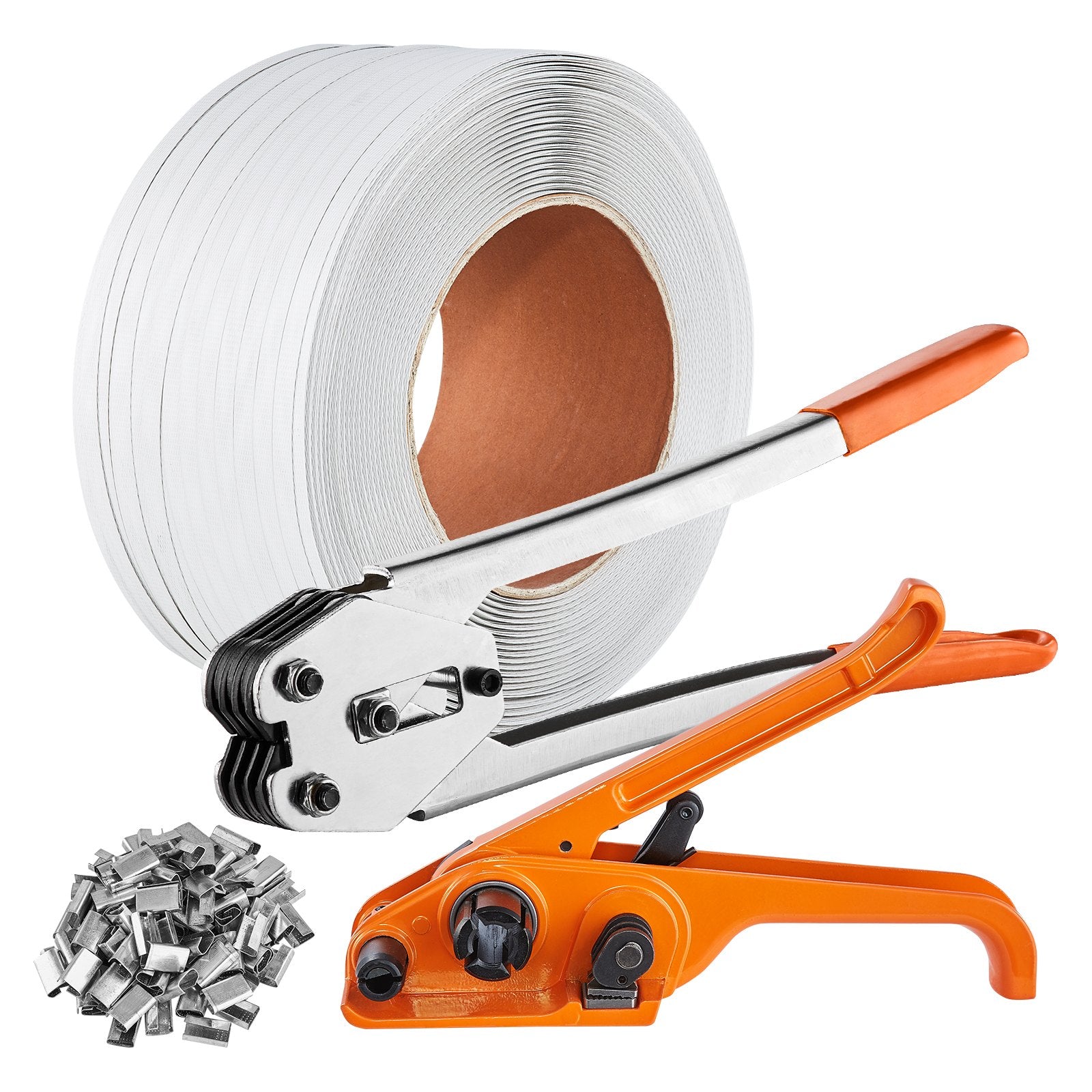 Banding Strapping Kit with Tensioner and Sealer 1000m PP Band 1000 Metal Seals