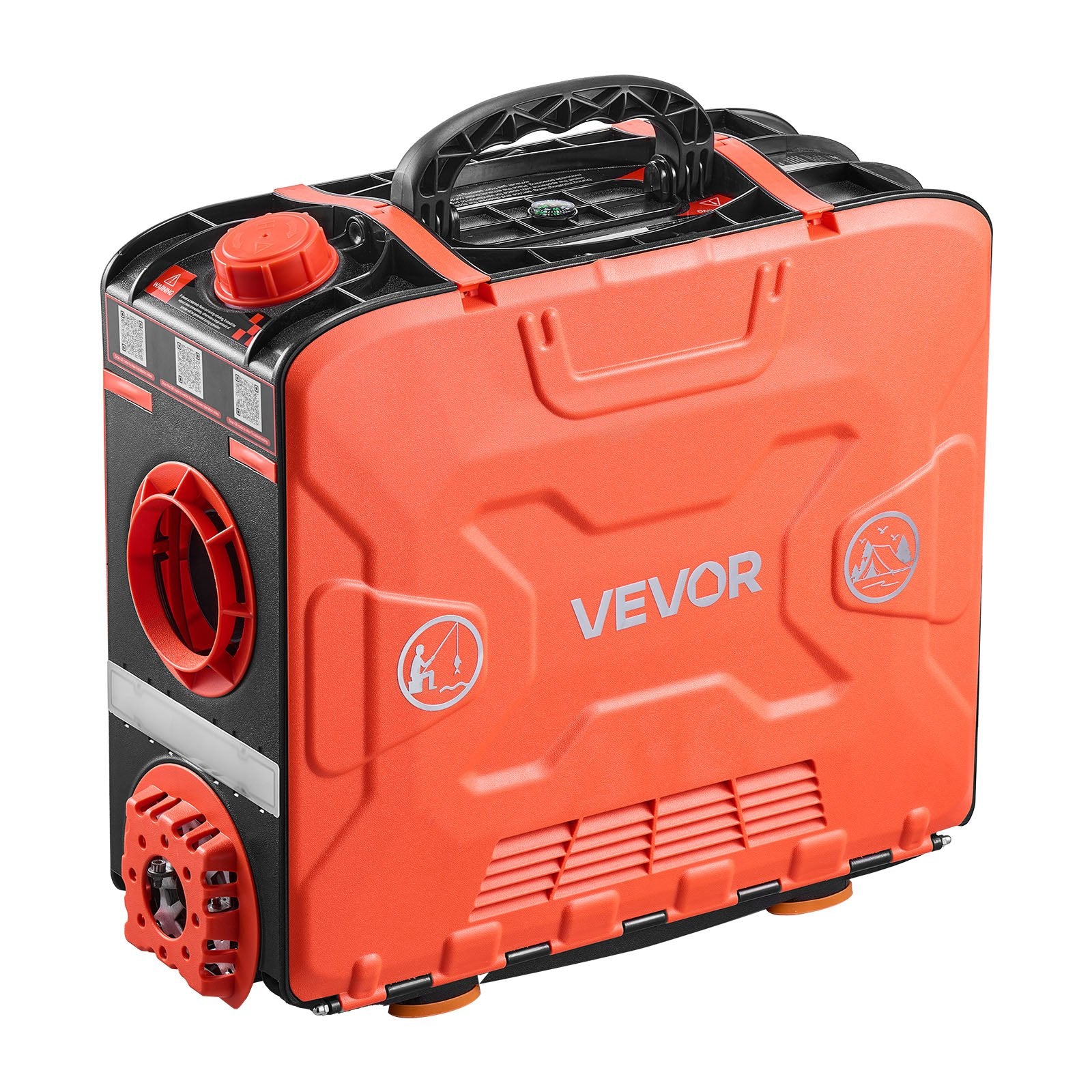 Diesel Heater 8KW DC 12V, Portable Air Heater with Bluetooth, Remote & LCD, 4.5L