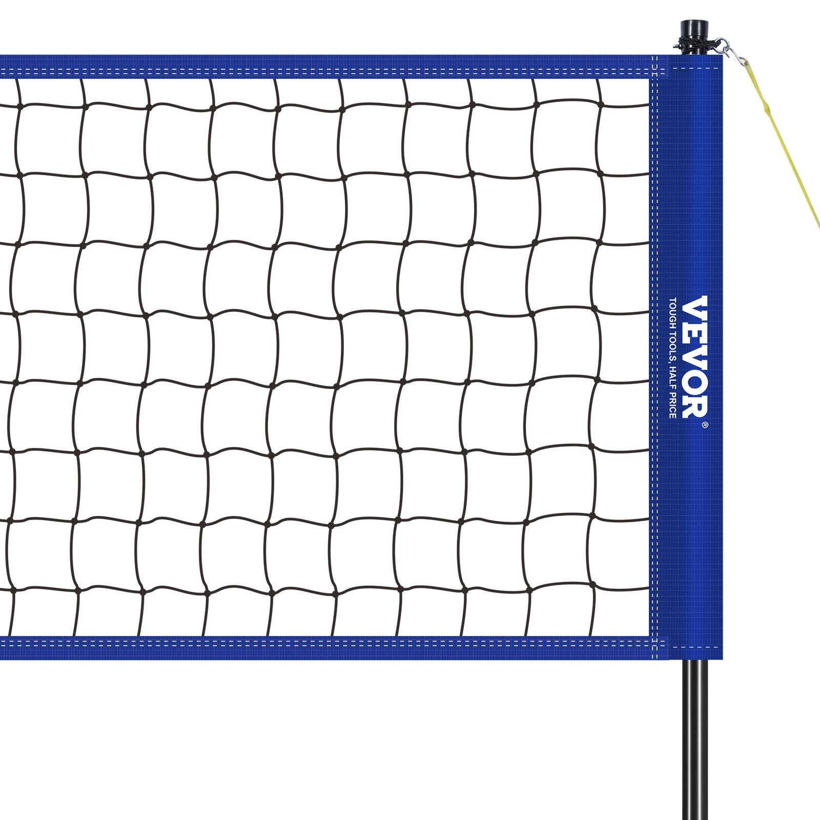 Outdoor Portable Volleyball Net Adjustable Steel Poles with PVC Ball and Bag