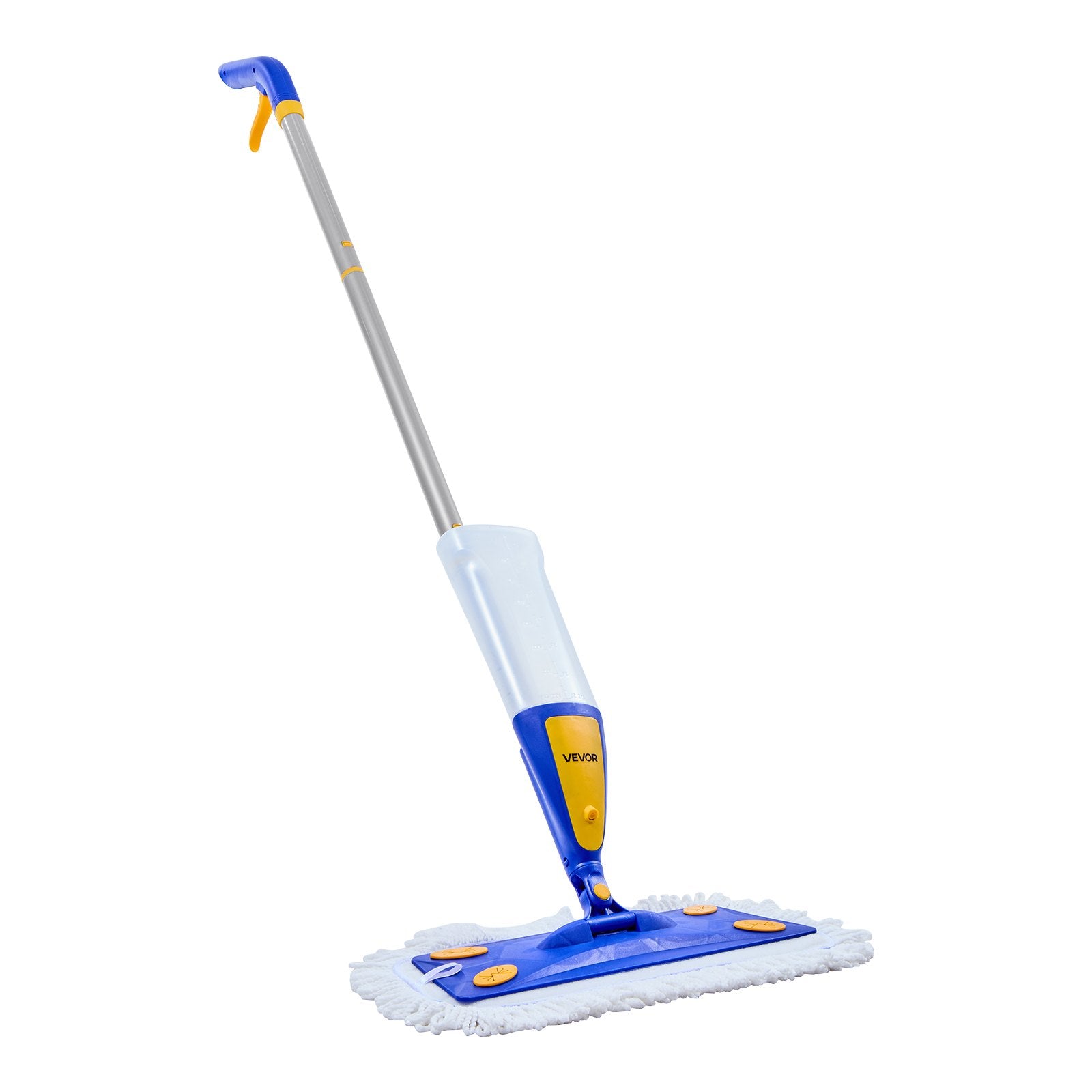 Spray Mop 3 Washable Pads 800ml Tank Microfiber Wet Cotton Dry Mop for Floors