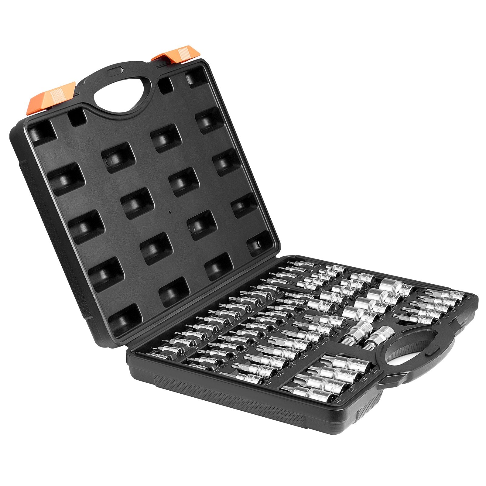 Torx Bit Socket External Torx Set 60-Piece T6-T70 TT6-TT70 TP8-TP60 E4-E24