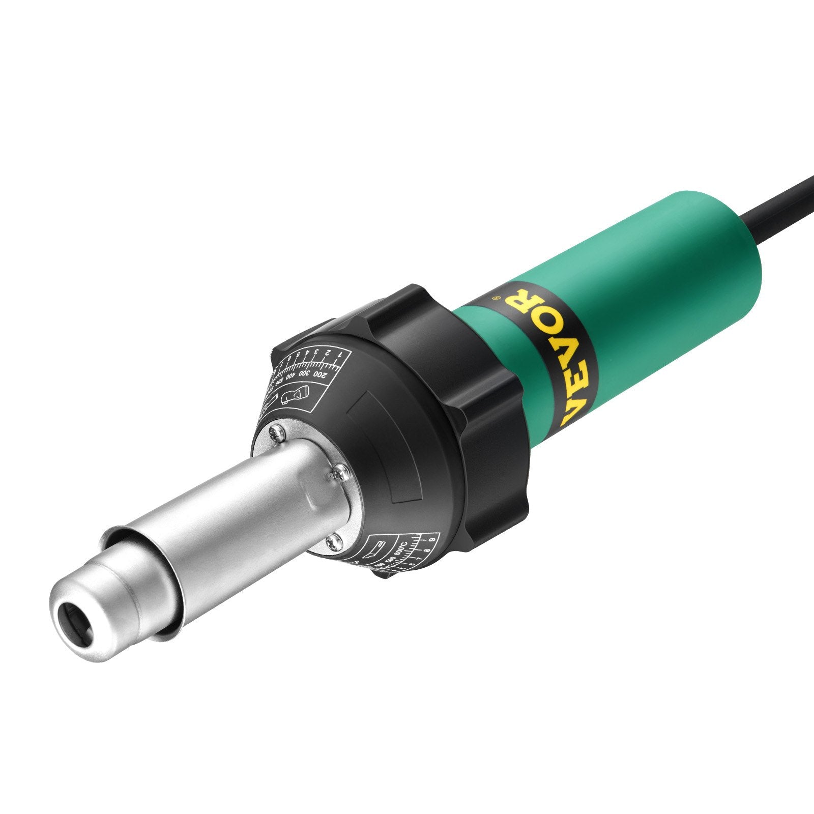 Hot Air Plastic Welder 1600W, PVC TPO Vinyl Heat Gun Kit with 9 Tools PP/PE/PVC!