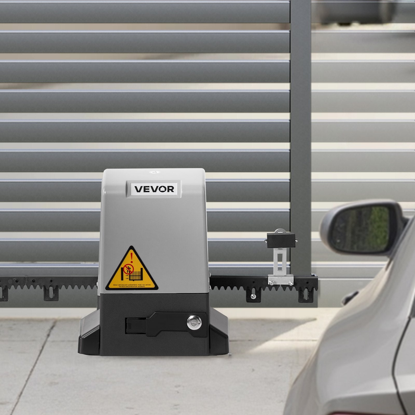 400W Automatic Sliding Gate Opener for Gates up to 25m and 1000kg with Remote