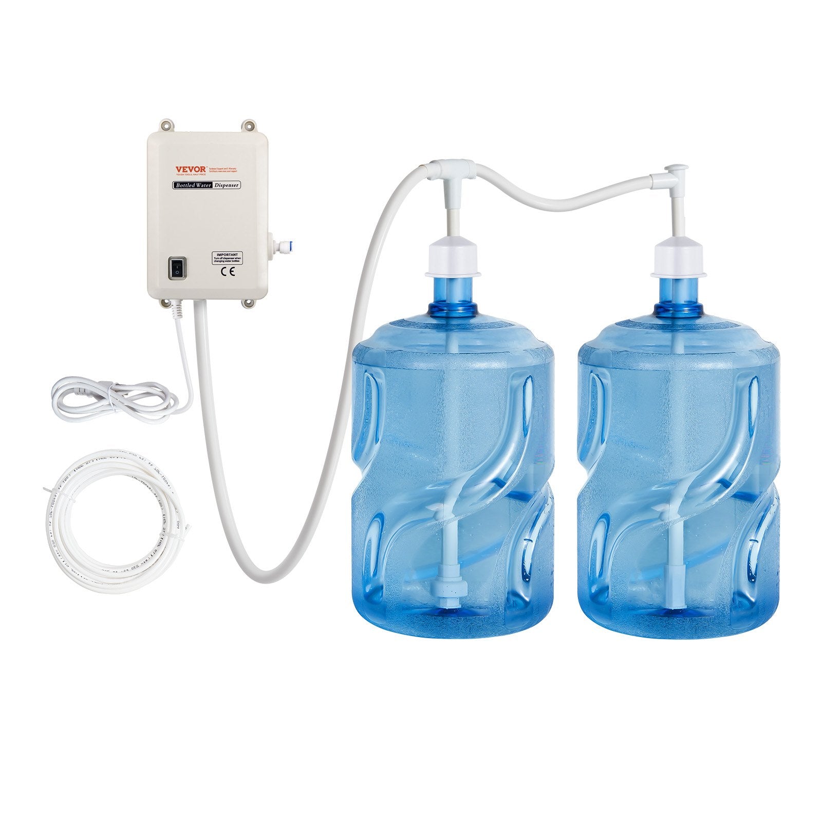 Bottled Water Dispenser Pump System 2x5 Gallon Automatic Electric