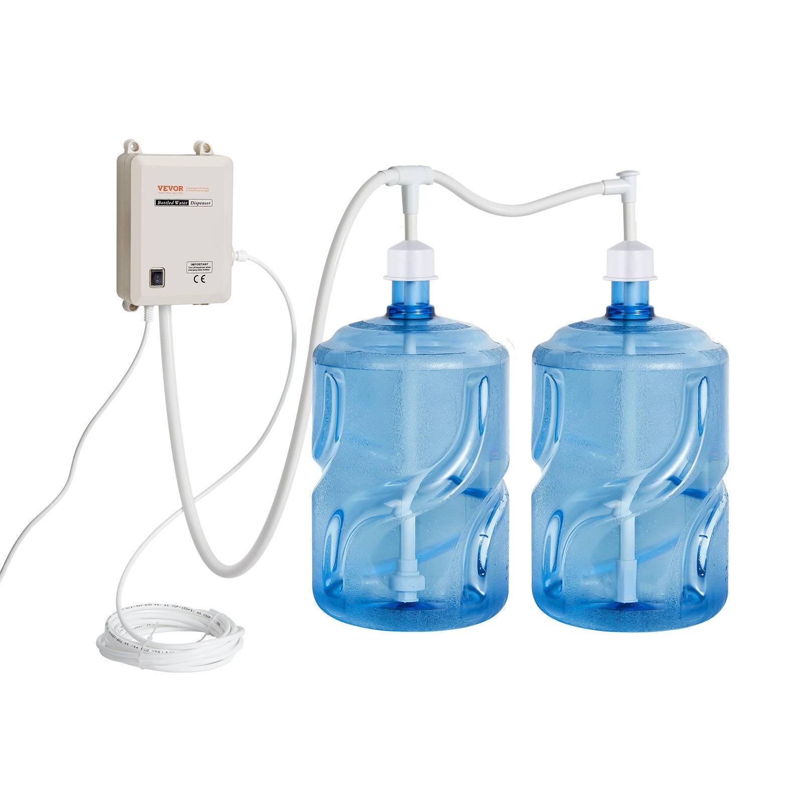 Bottled Water Dispenser Pump System 2x5 Gallon Automatic Electric