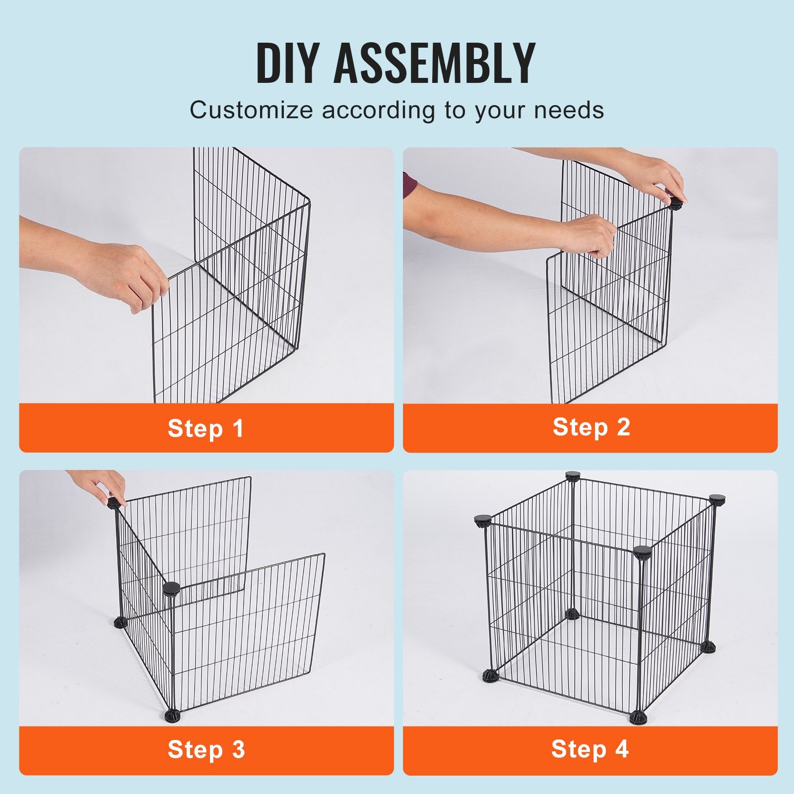 5 Pack Plant Protector from Animals, 390mm Chicken Wire Plant Cages Outdoor Mesh