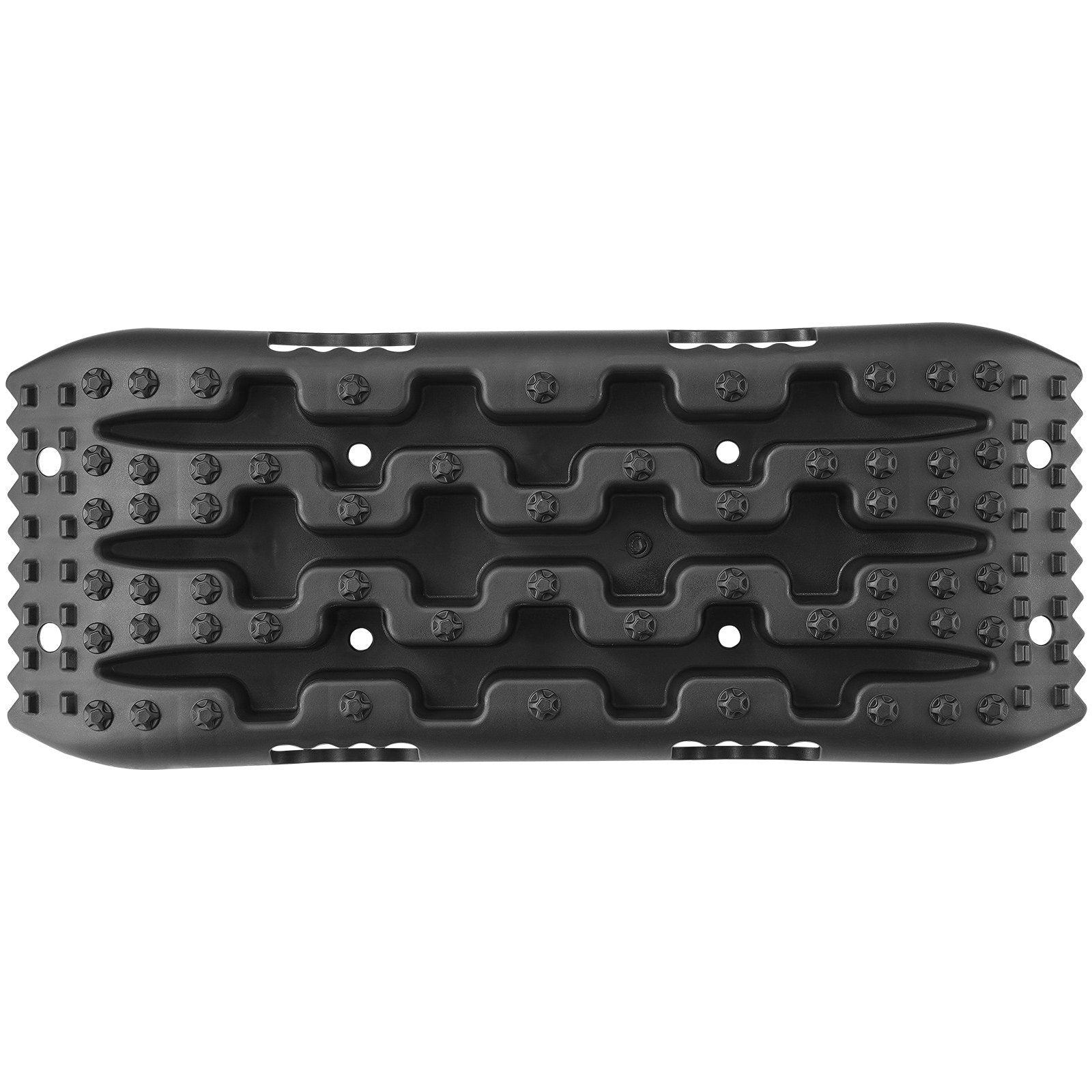 10 TON Traction Boards PP Recovery Mats for Off-Road Vehicles Pair Short Black