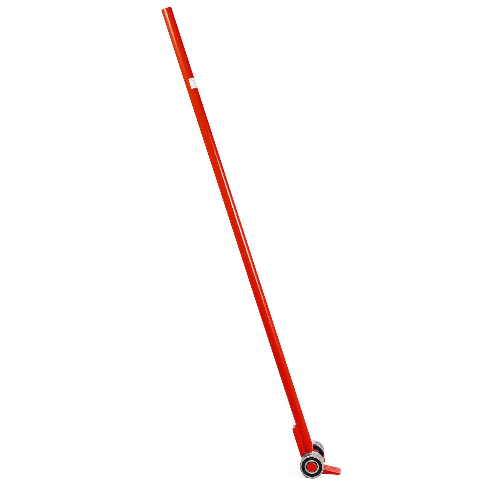 Prylever Bar 3T Capacity, Heavy Duty Steel with Wheels, 1.8 m Handle