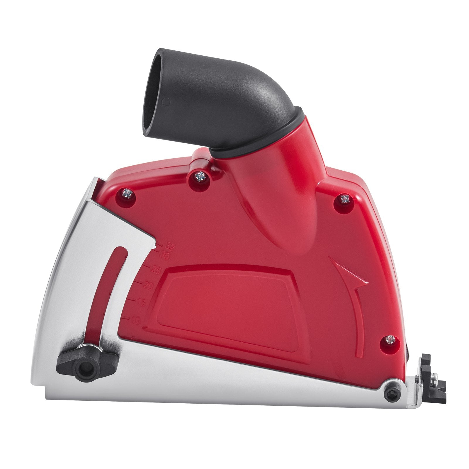 Cutting Dust Shroud 100-125mm Angle Grinders Adjustable Depth 6 Clamping Washers