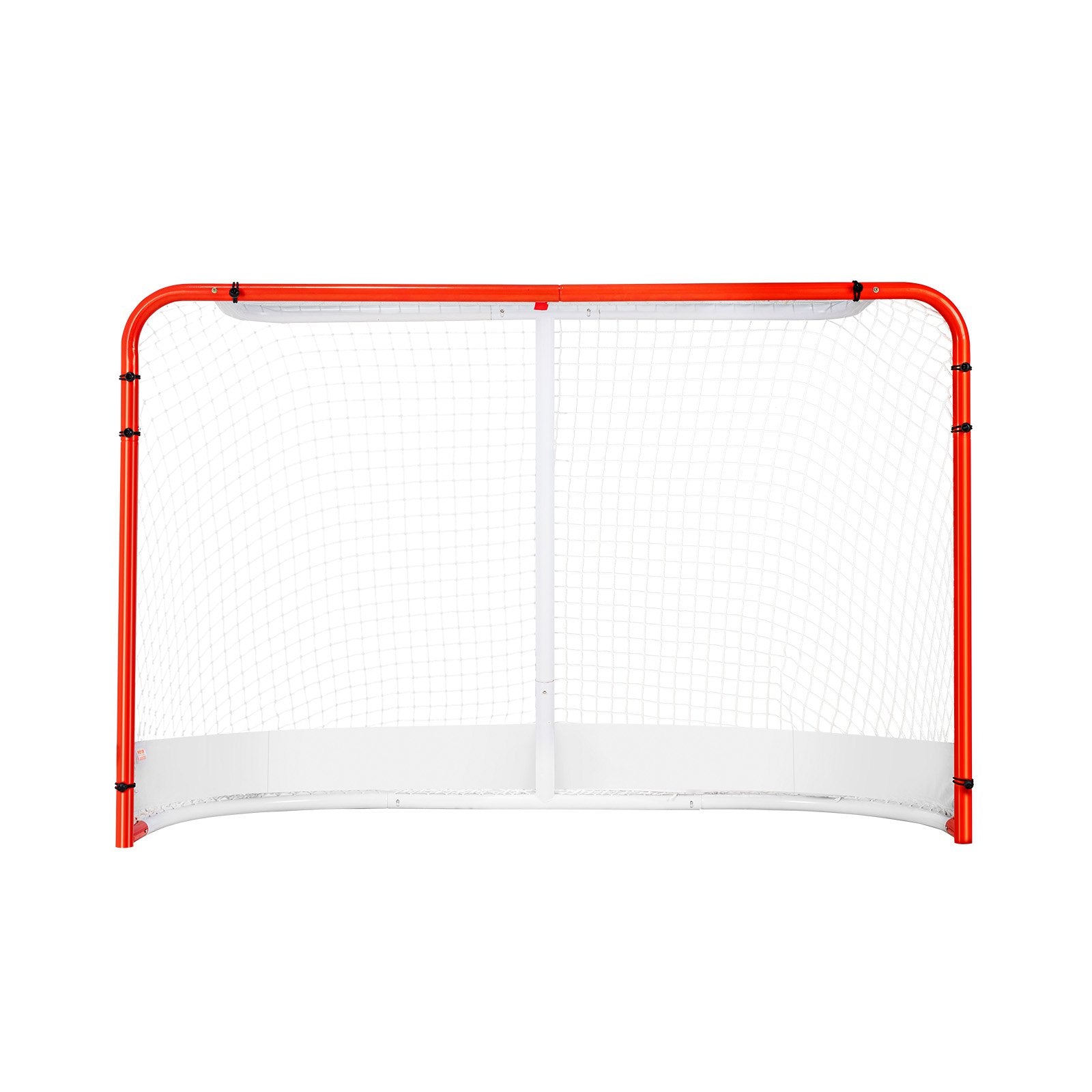 Street Hockey Net Indoor Outdoor Steel Reg Pro Goal Set Portable 72x48 White/Red