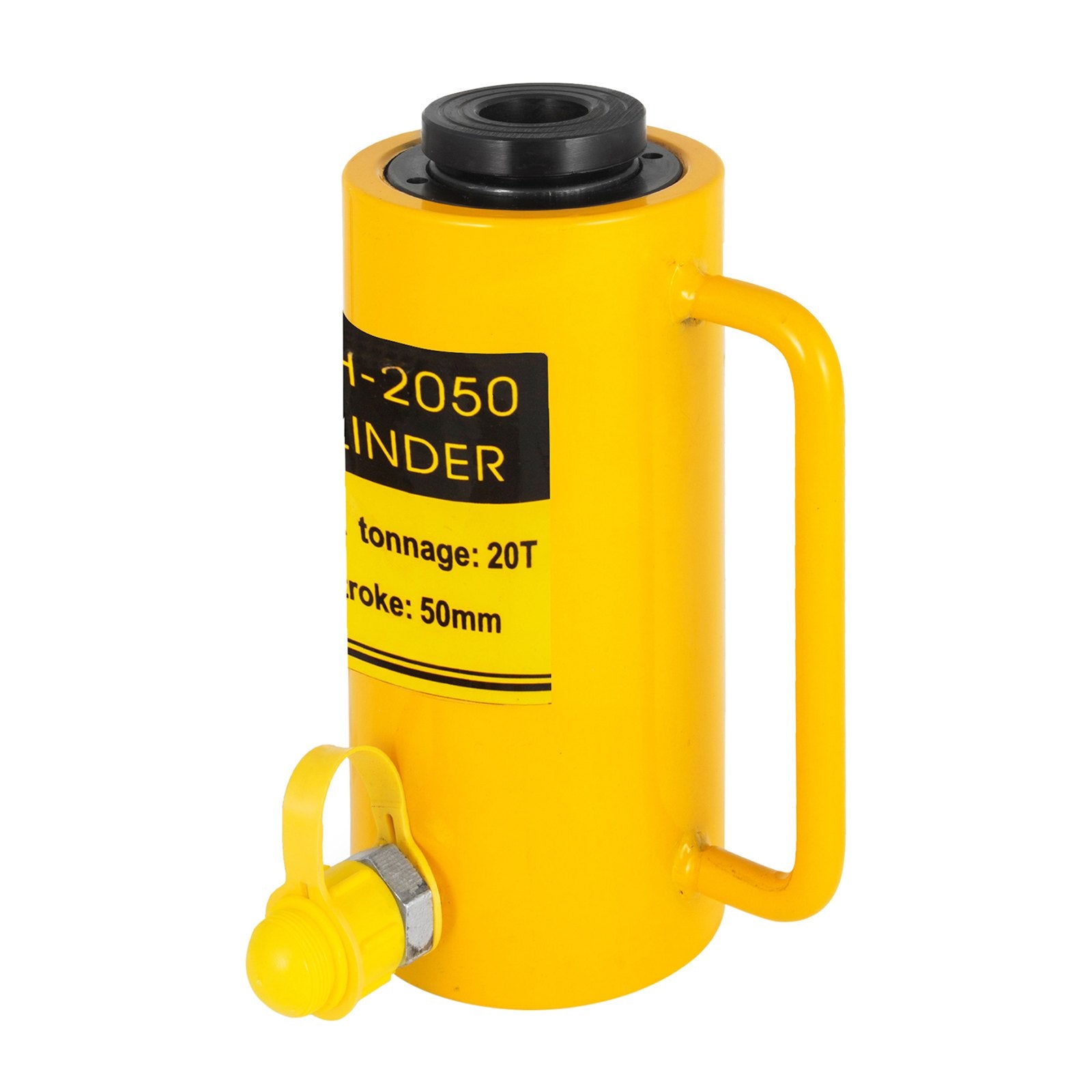 20T 2-Inch Hydraulic Cylinder Jack Hollow Single Acting 50mm Lifting Ram