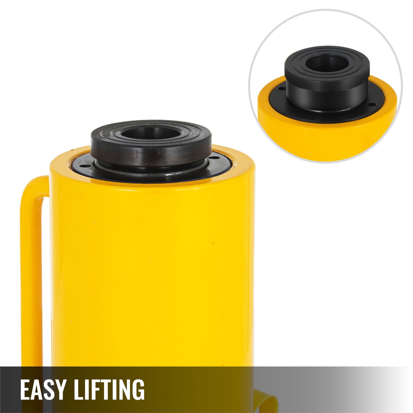 20T 2-Inch Hydraulic Cylinder Jack Hollow Single Acting 50mm Lifting Ram