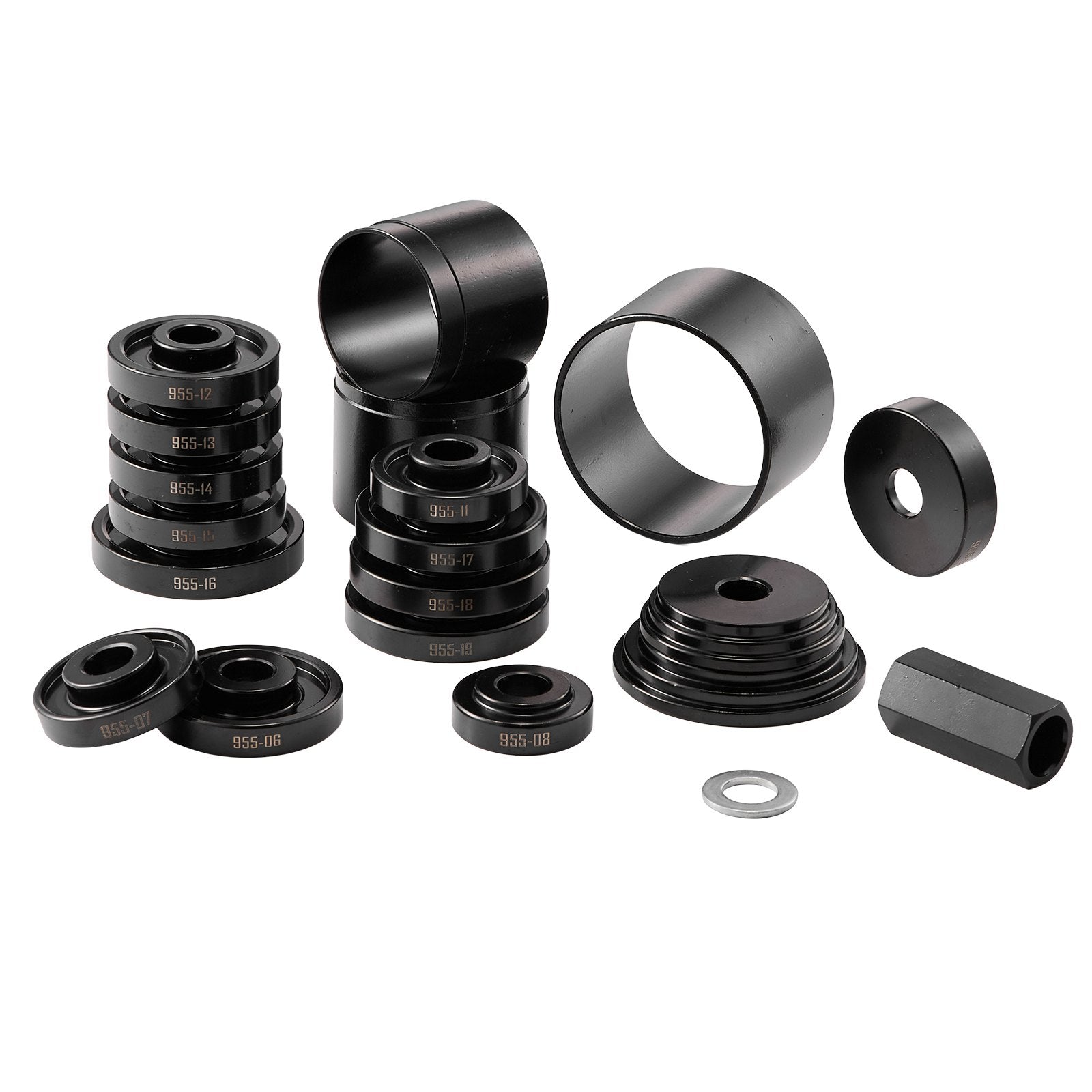 Wheel Bearing Press Kit 23PCS FWD Bearing Puller Tools with Sliding Screw & Case