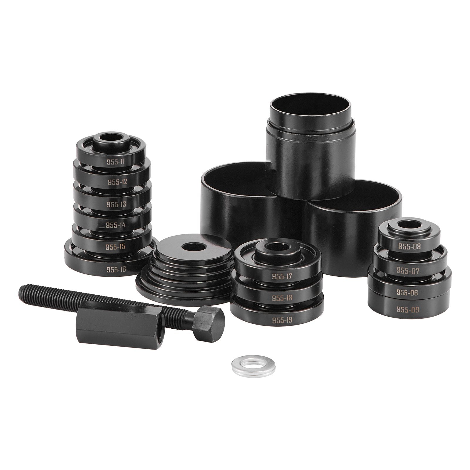 Wheel Bearing Press Kit 23PCS FWD Bearing Puller Tools with Sliding Screw & Case
