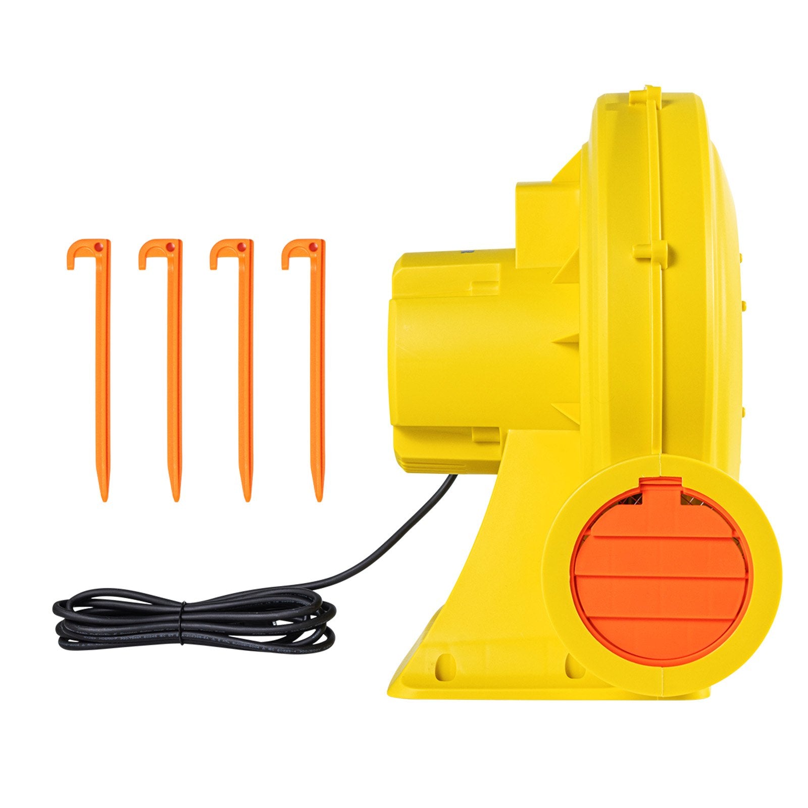 Inflatable Air Blower Pump Fan Bounce House Electric Pump Inflator Yellow