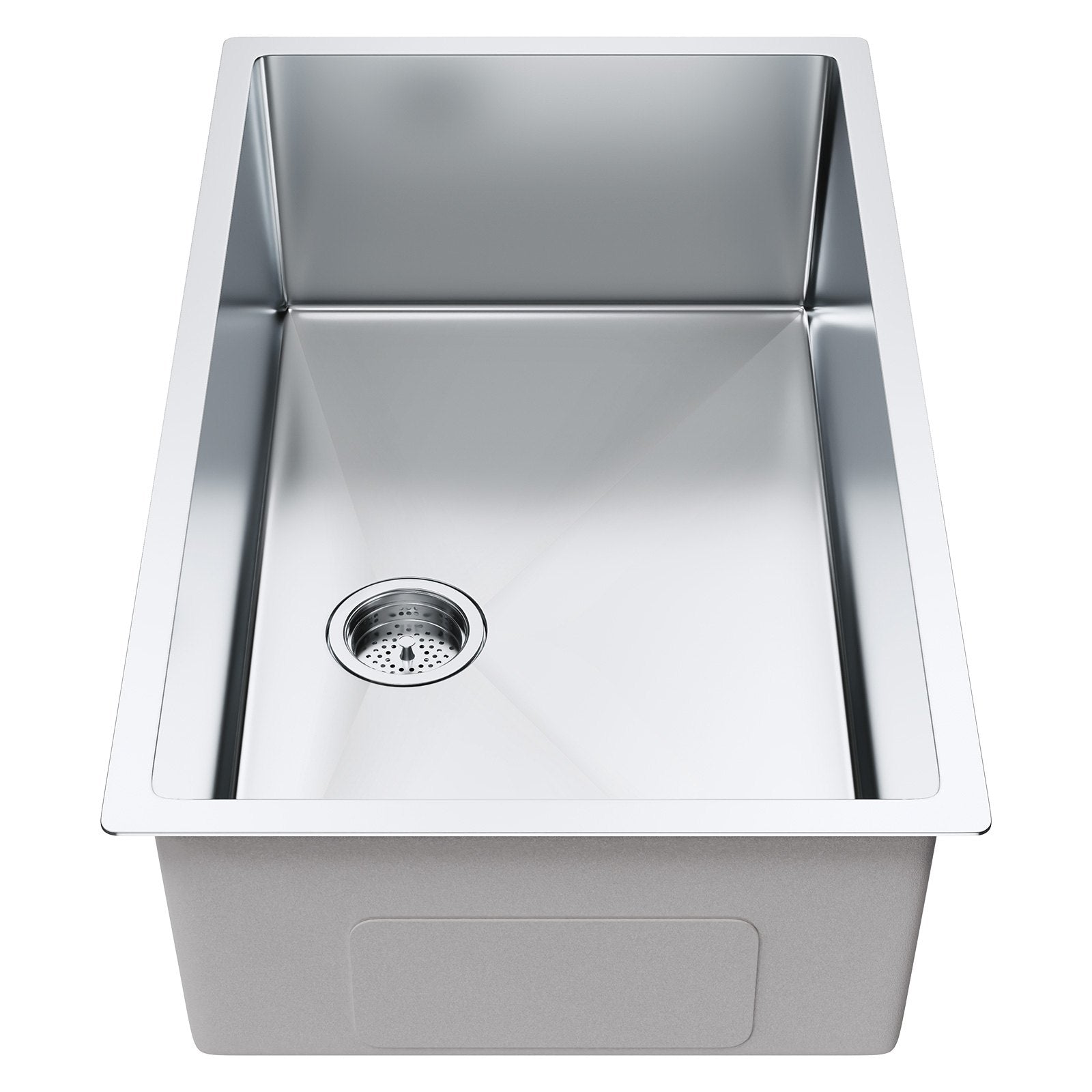 Kitchen Sink 32", 304 Stainless Steel Drop-In Single Bowl, Pack of 3 with Accessories