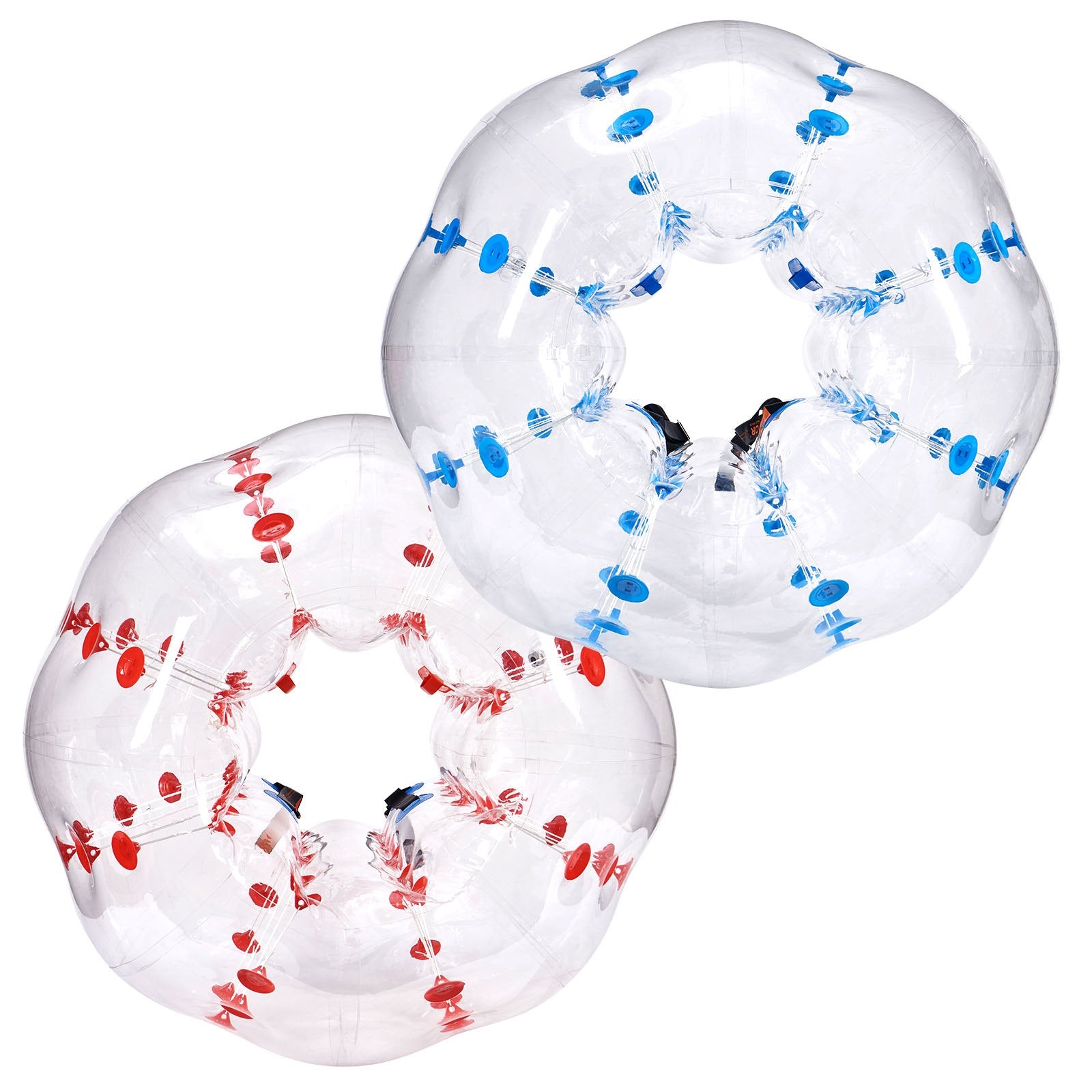 Inflatable Bumper Balls 4FT 2-Pack PVC Sumo Zorb Human Bubble Outdoor Play