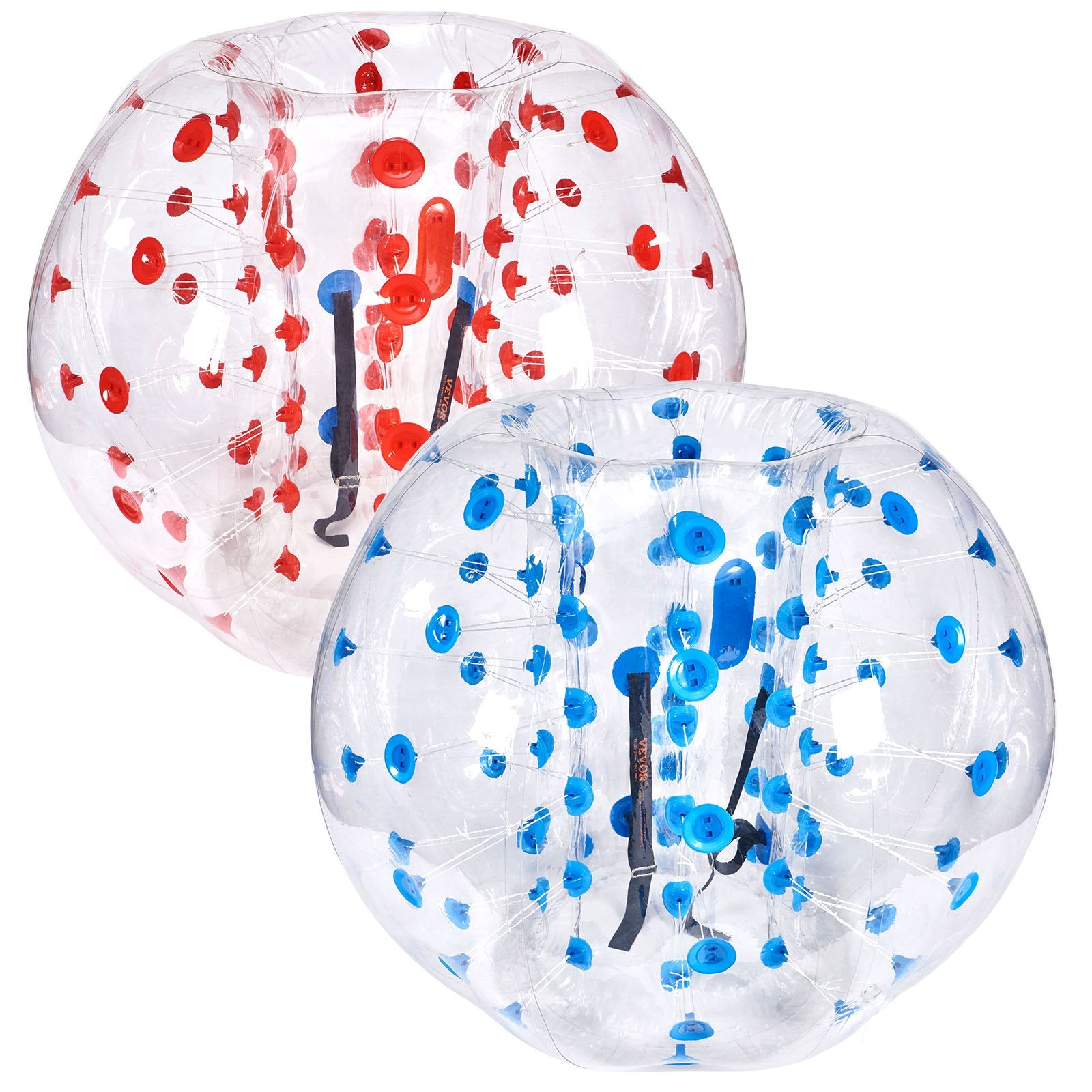 Inflatable Bumper Balls 4FT 2-Pack PVC Sumo Zorb Human Bubble Outdoor Play