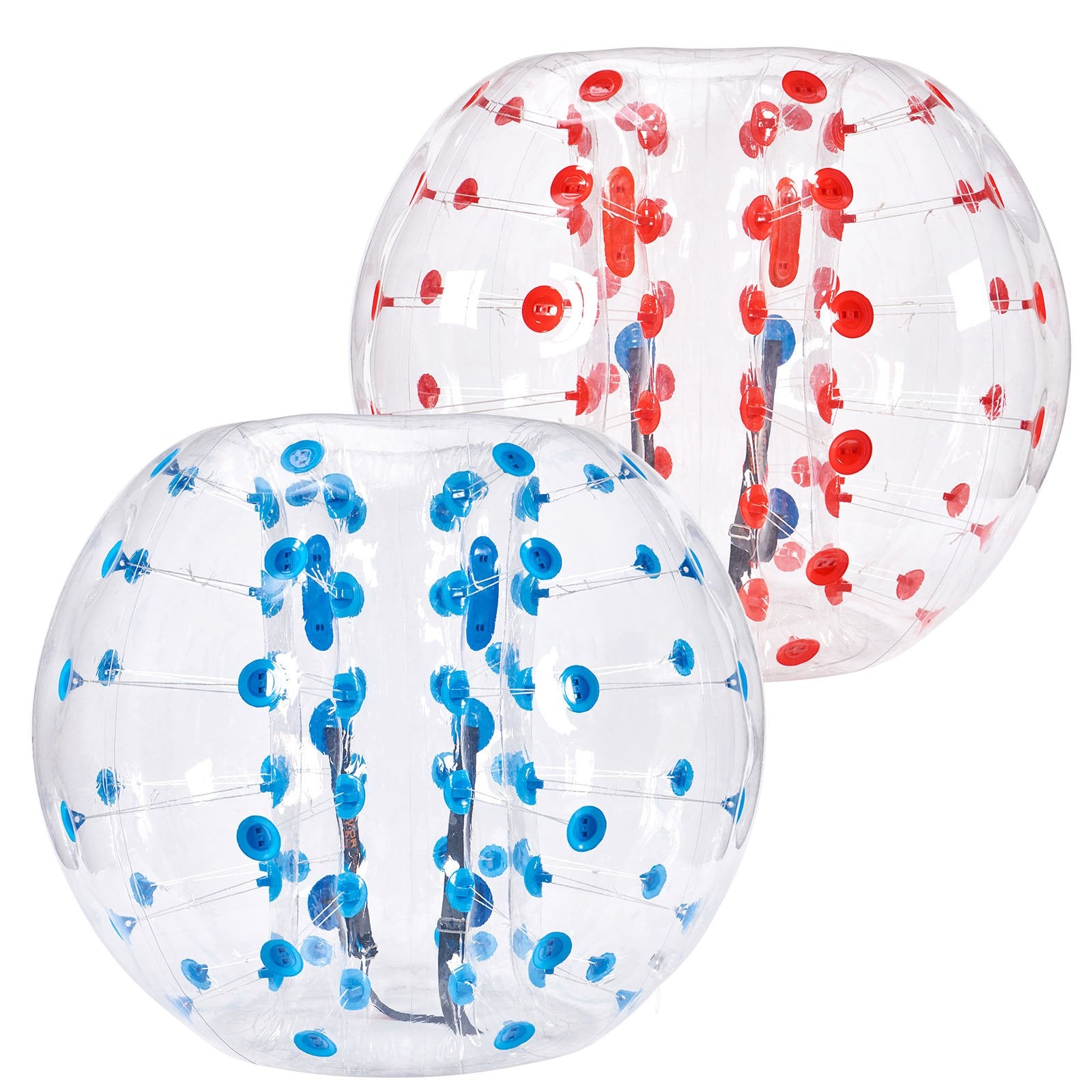 Inflatable Bumper Balls 4FT 2-Pack PVC Sumo Zorb Human Bubble Outdoor Play