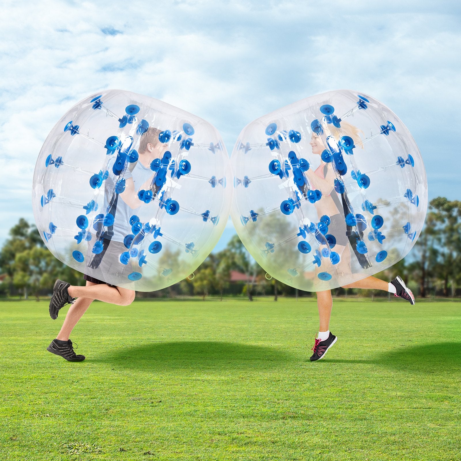 Inflatable Bumper Ball 4FT 1-Pack PVC Sumo Zorb Human Bubble Outdoor Play