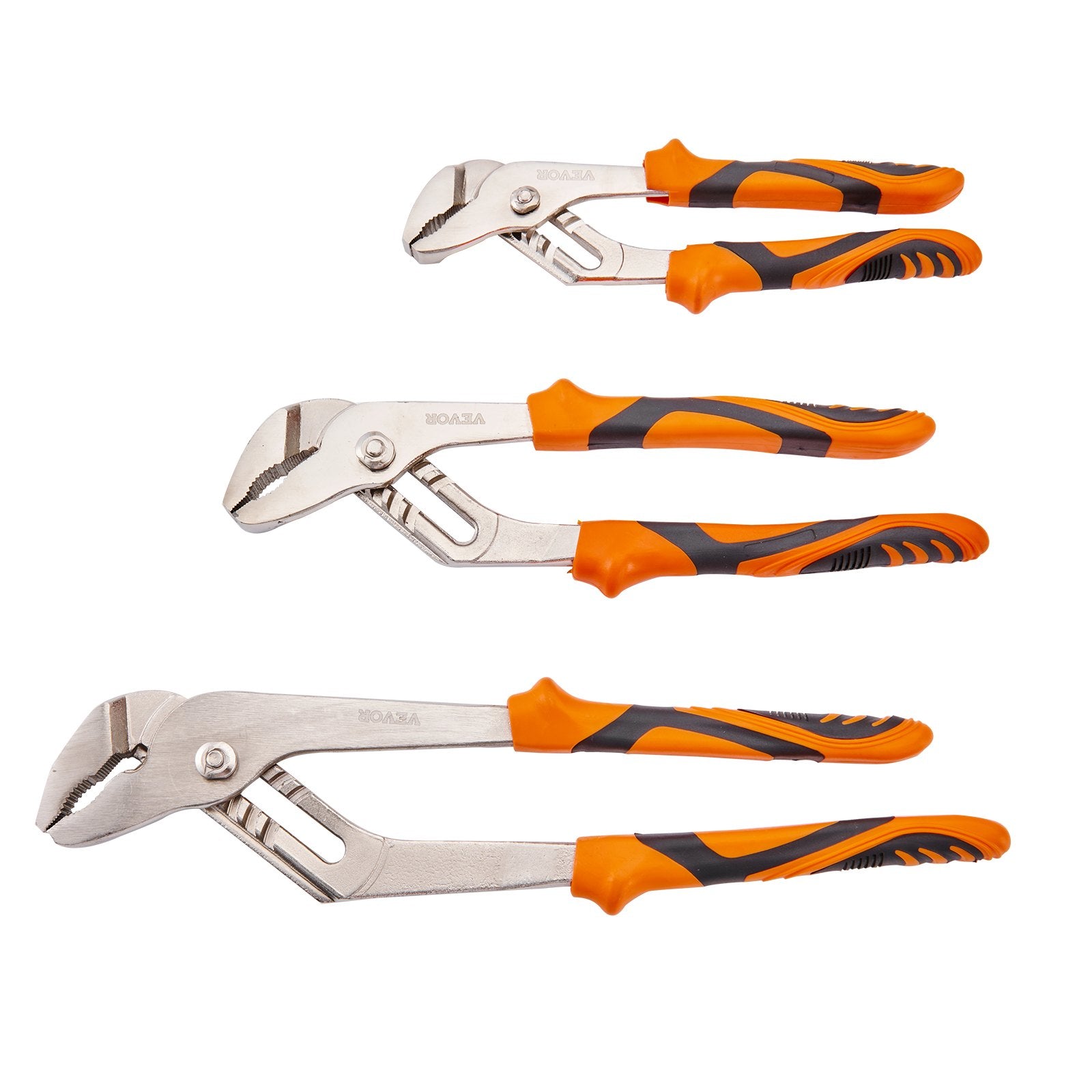 Groove Joint Pliers Set 3-Piece 12" Water Pump Pliers