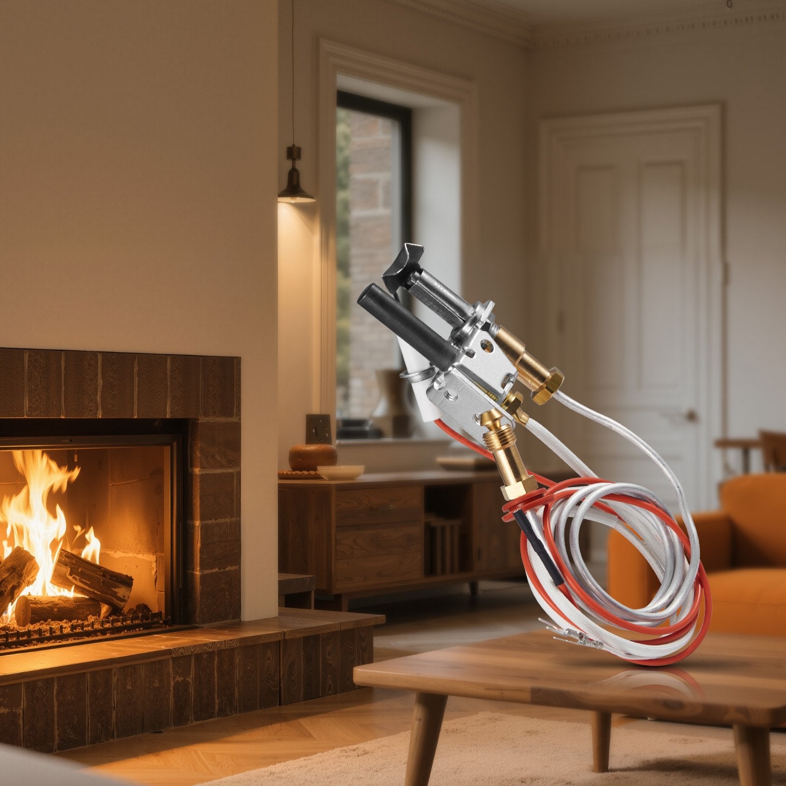 Gas Pilot Assembly OE 446-512A HSRV SRV, Fireplace Gas Ignition Replacement Kit