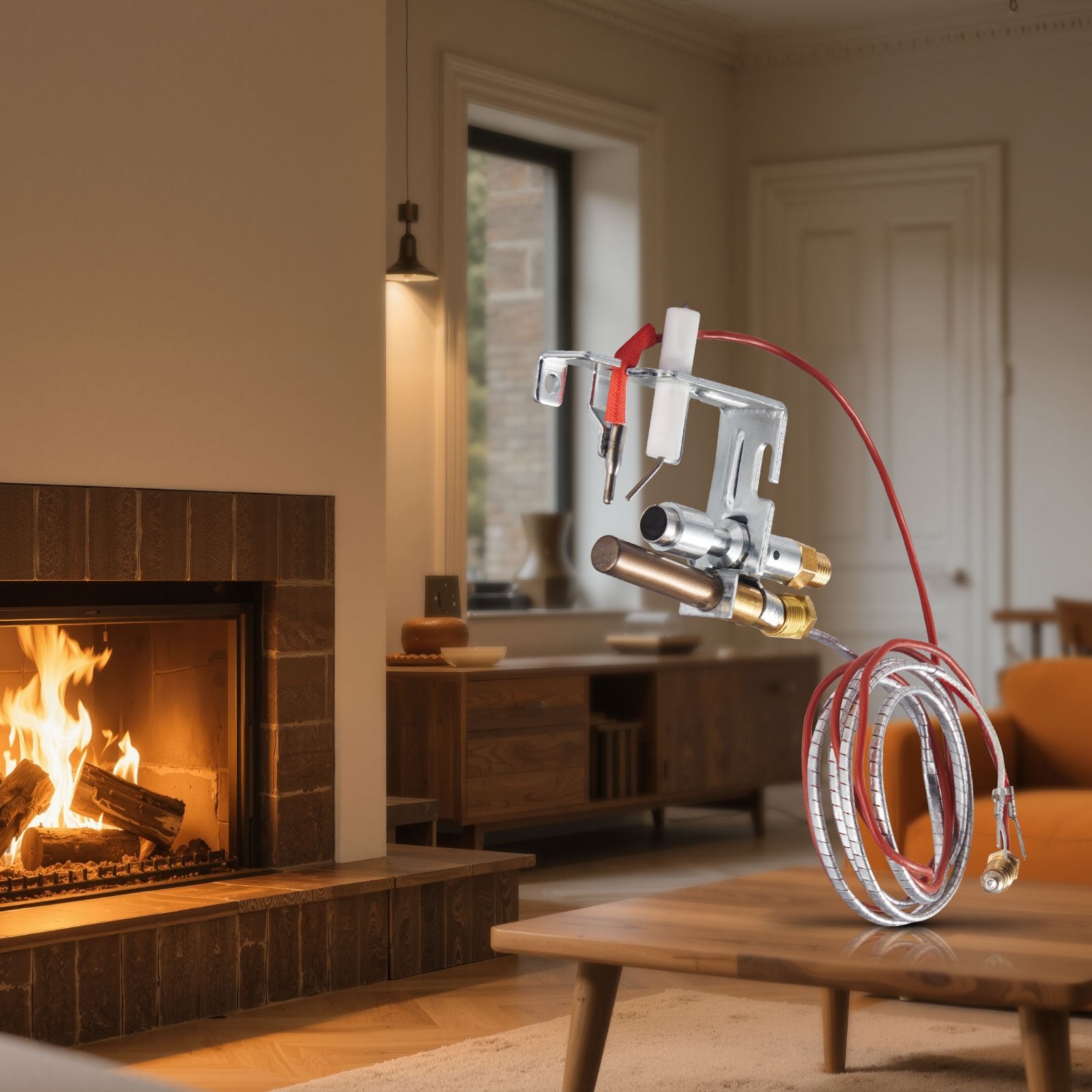 Gas Pilot Assembly OE 103779-01 PP231 NG8218 Natural Gas Fireplace Replacement