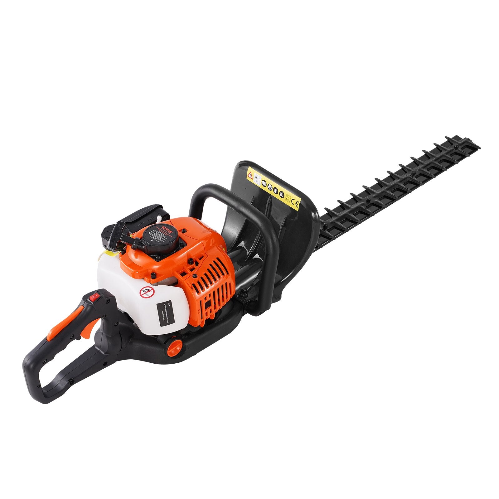 23.2-Inch 26CC 2-Cycle Gas Hedge Trimmer with Dual Action Blade, 180° Head