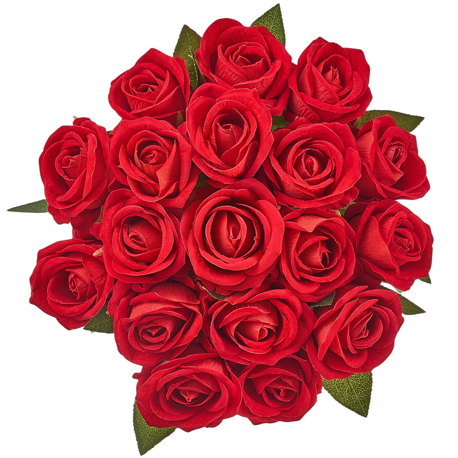 Artificial Flowers, 60pcs Red Foam Roses Stems for DIY Wedding & Home Decor