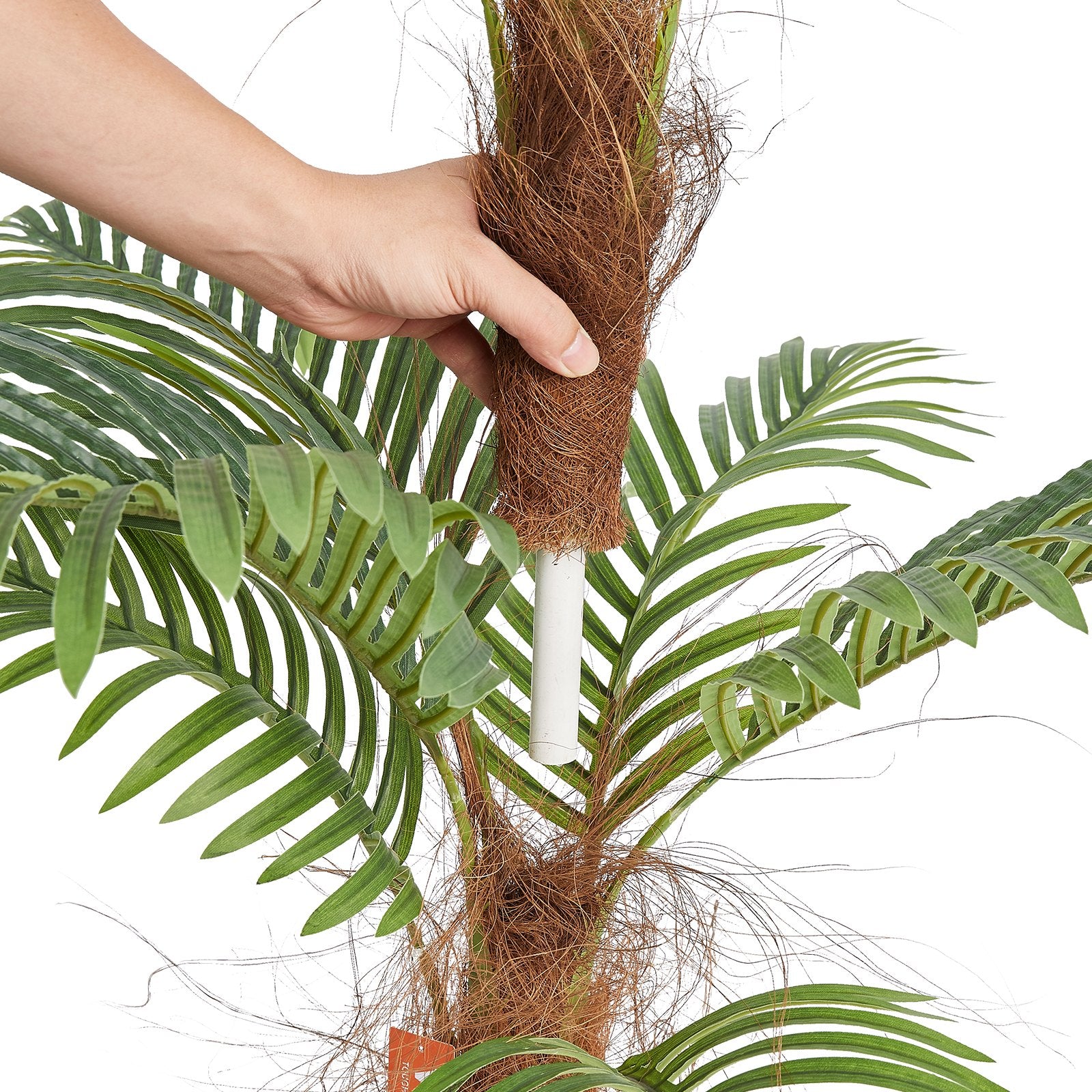 Artificial Palm Tree, 1219mm Tall Faux Plant for Indoor Outdoor Decor