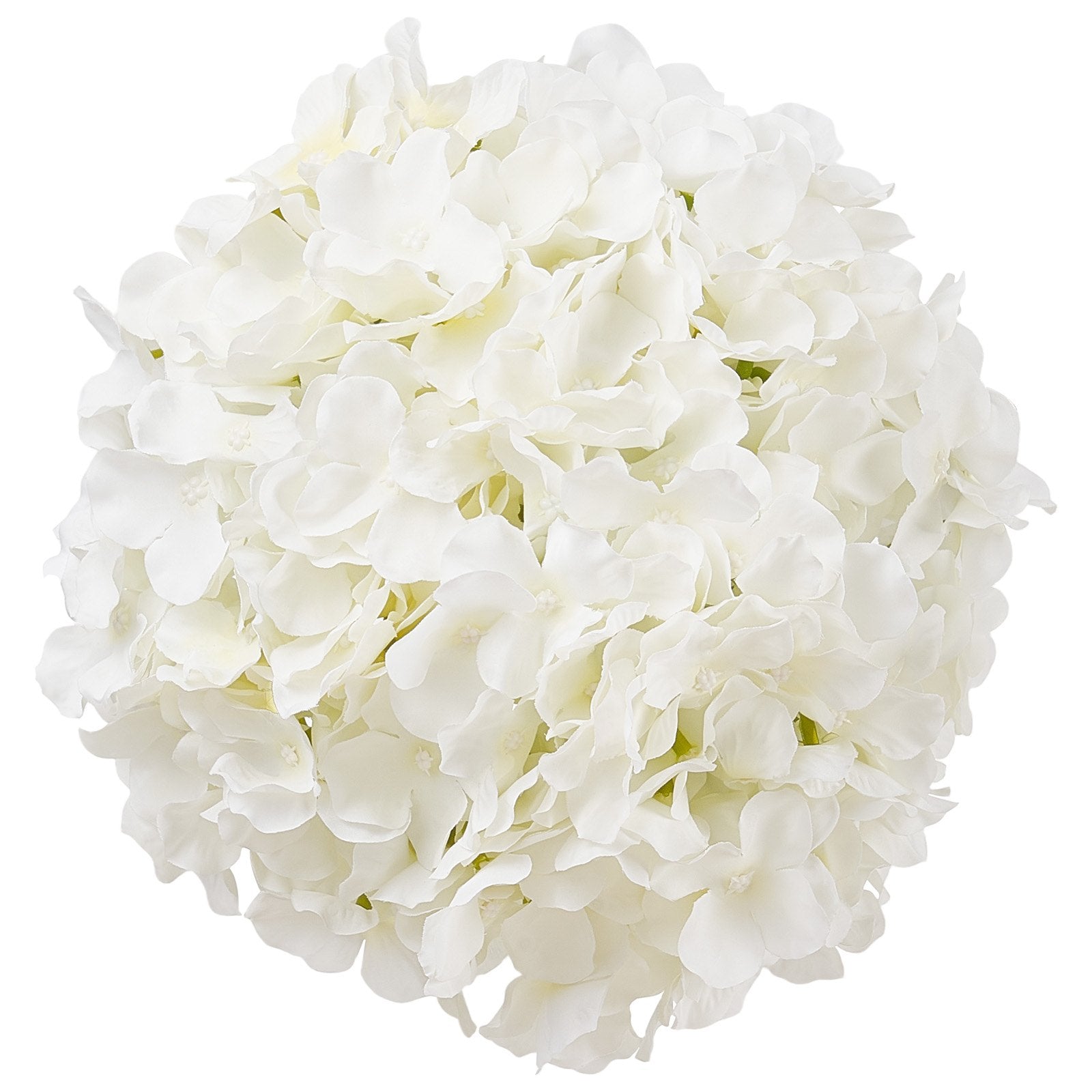 Artificial Flowers 65pcs White Silk Hydrangea Stems DIY Wedding Home Décor