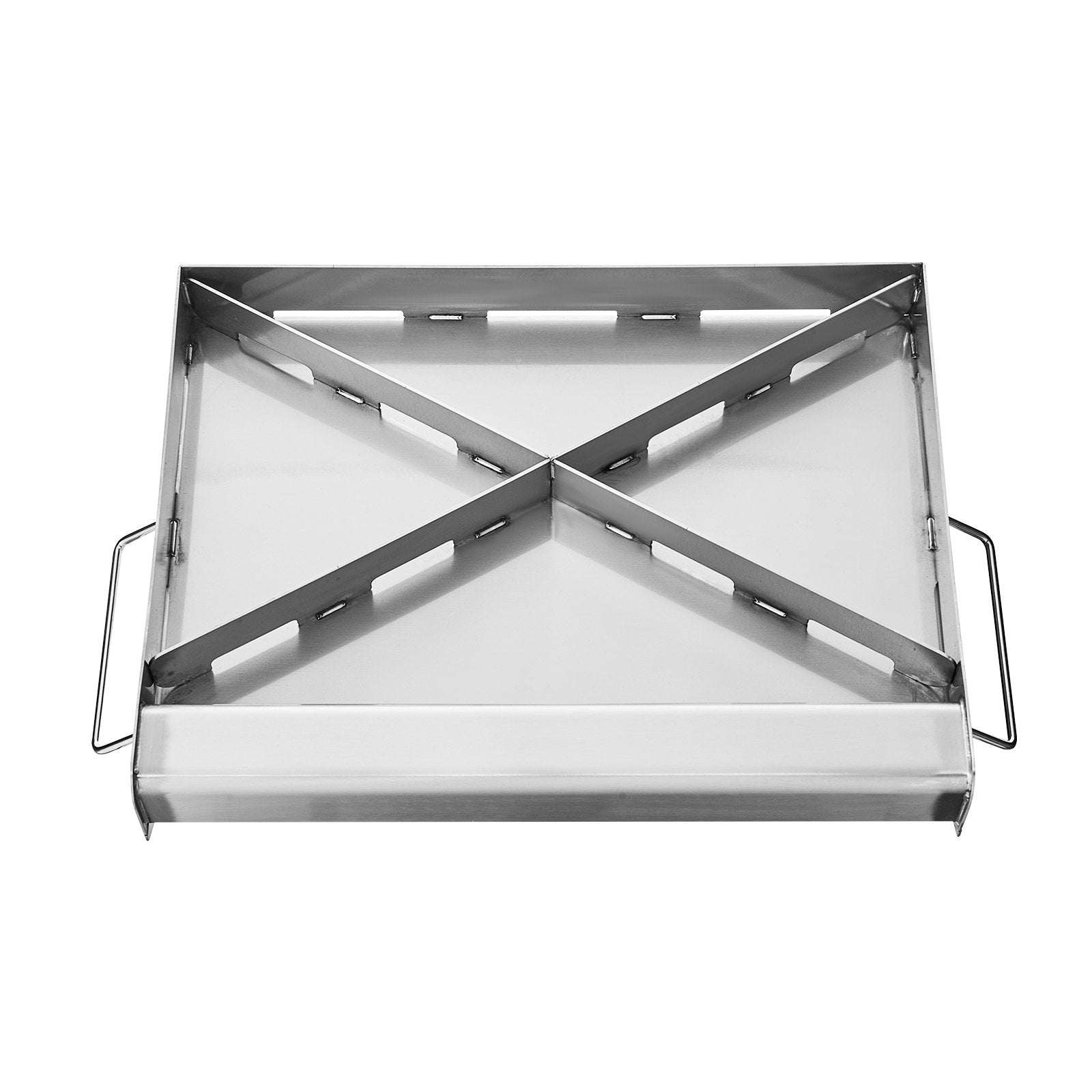 Stainless Steel Griddle 17x13" Flat Top Plate Gas Grill Teppanyaki with Handle