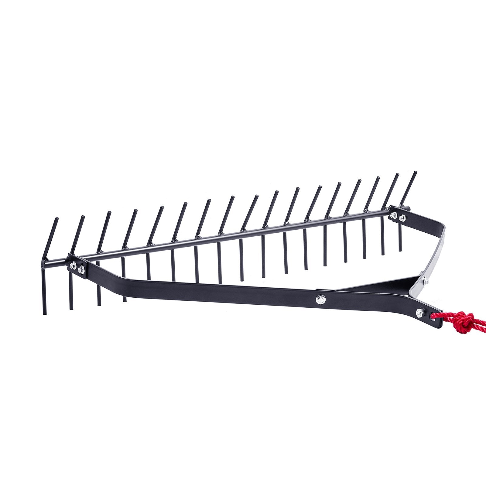 Aquatic Weed Rake 32in Double-Sided Lightweight Pond Cutter 30ft Rope Lakes