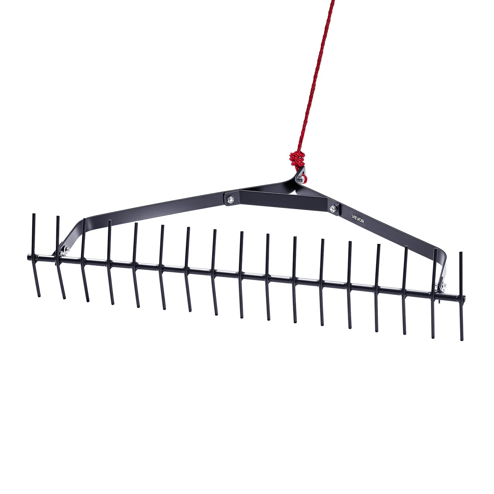 Aquatic Weed Rake 32in Double-Sided Lightweight Pond Cutter 30ft Rope Lakes