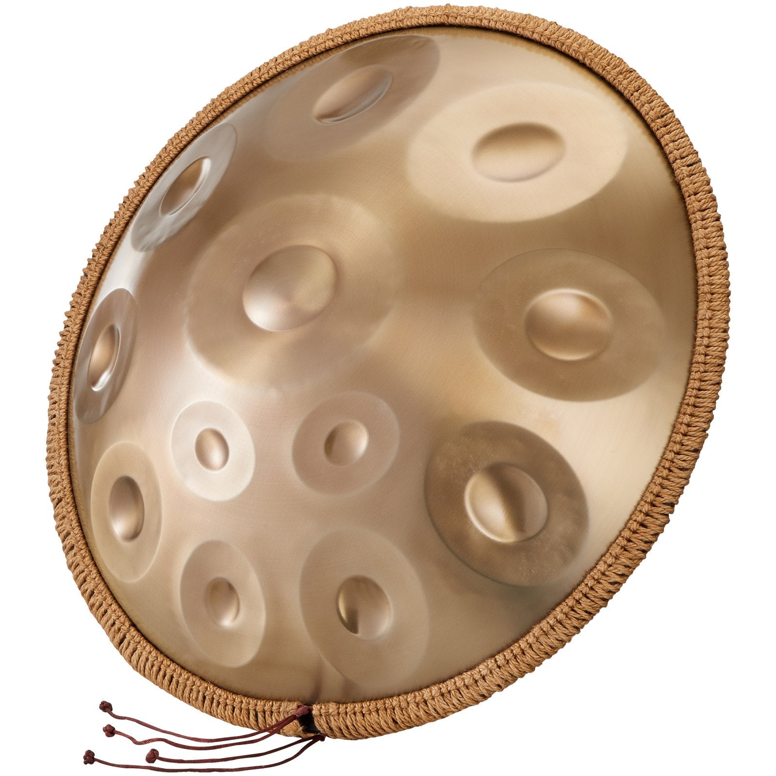 Handpan Drum 22 Inch 12-Note D Minor with Mallets Stand Carry Bag Steel Sound