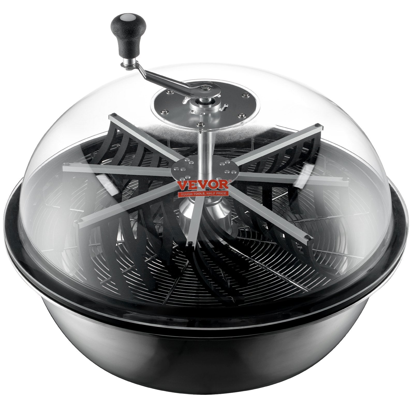 Leaf Bowl Trimmer 24" Manual with Stainless Steel Blades Clear Dome & H& Pruner